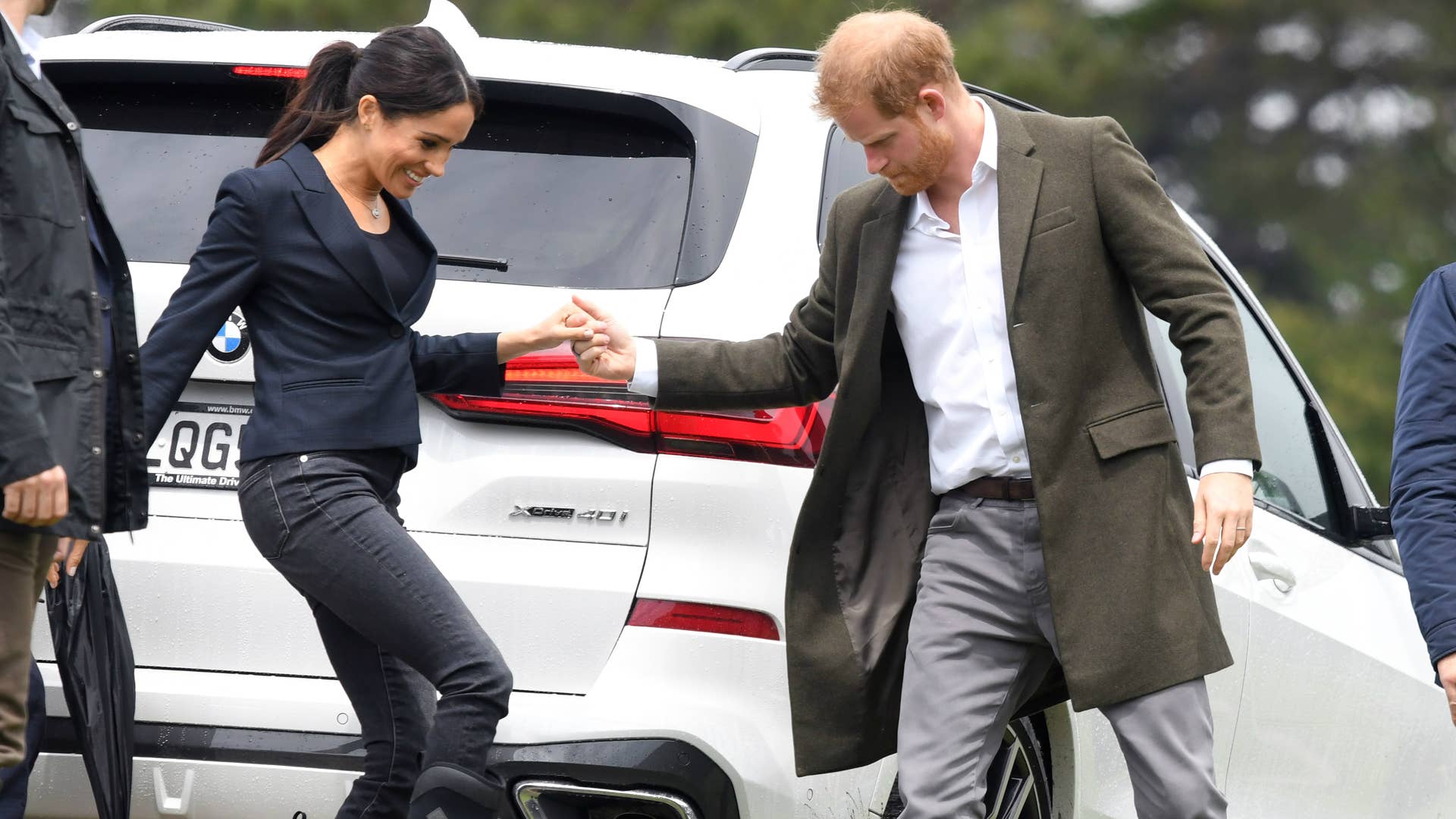 Meghan Markle Wore a Thing: Waterproof Rubber Muck Boots in New Zealand Edition