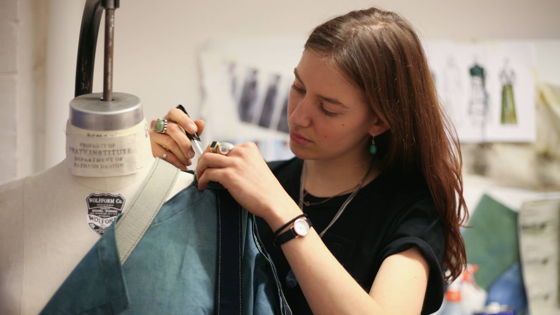 Fashion School Diaries: A Pratt Student Focuses on Sustainability for Her Senior Thesis Collection