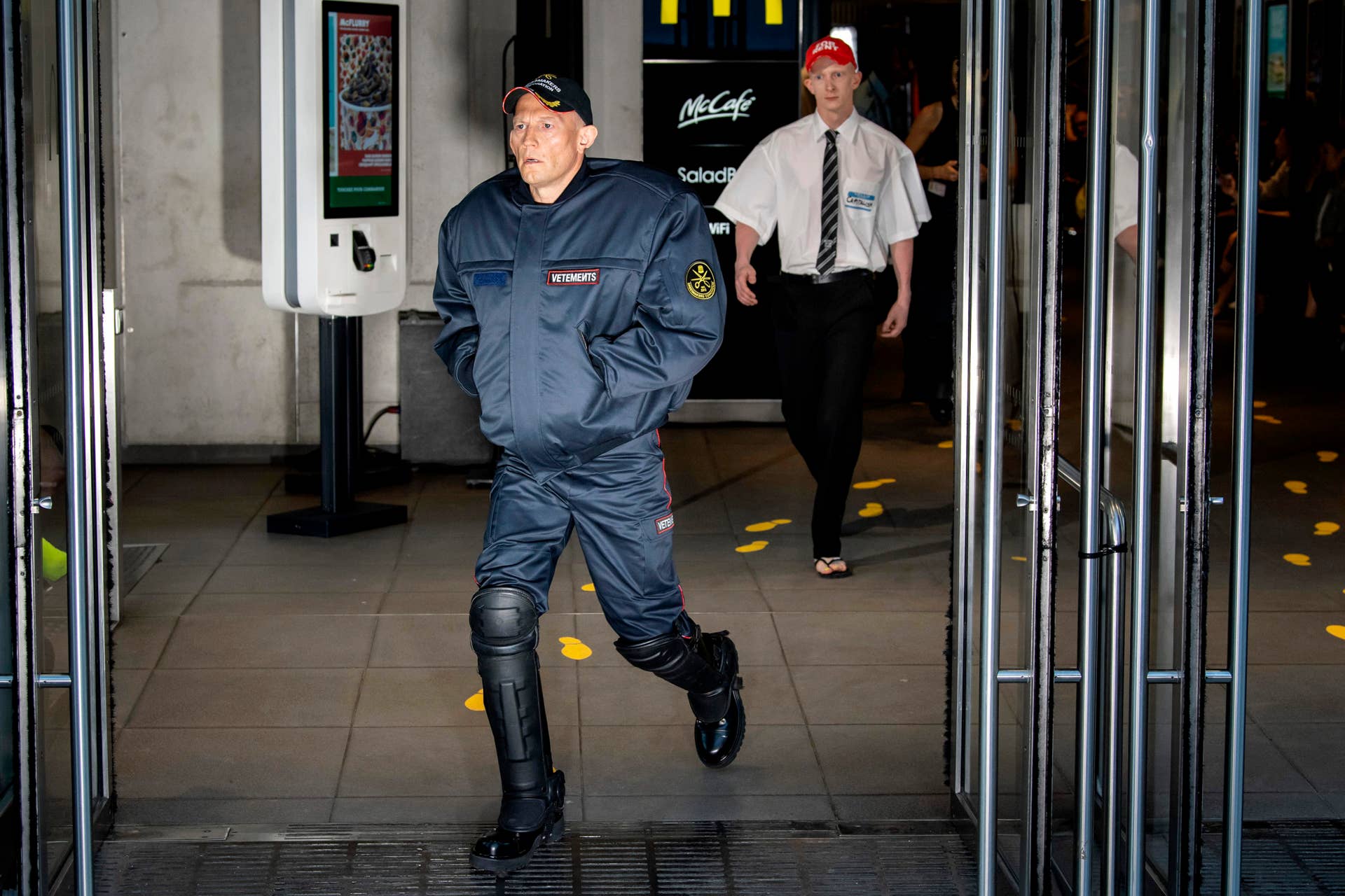 Vetements Takes Over a Parisian McDonald's for Its Anti-Capitalist Spring 2020 Runway Show