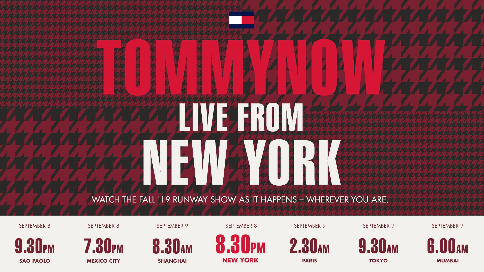 Watch the Tommy Hilfiger X Zendaya TommyNow Runway Show Live