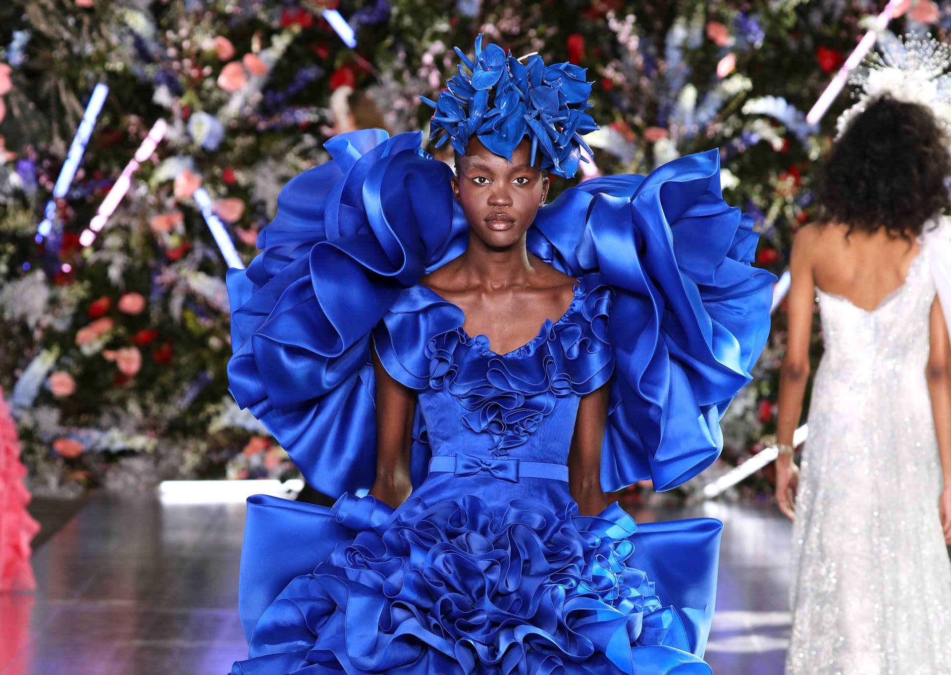Rodarte Regales Los Angeles With its Signature Brand of Fashion Fantasy for Fall 2019