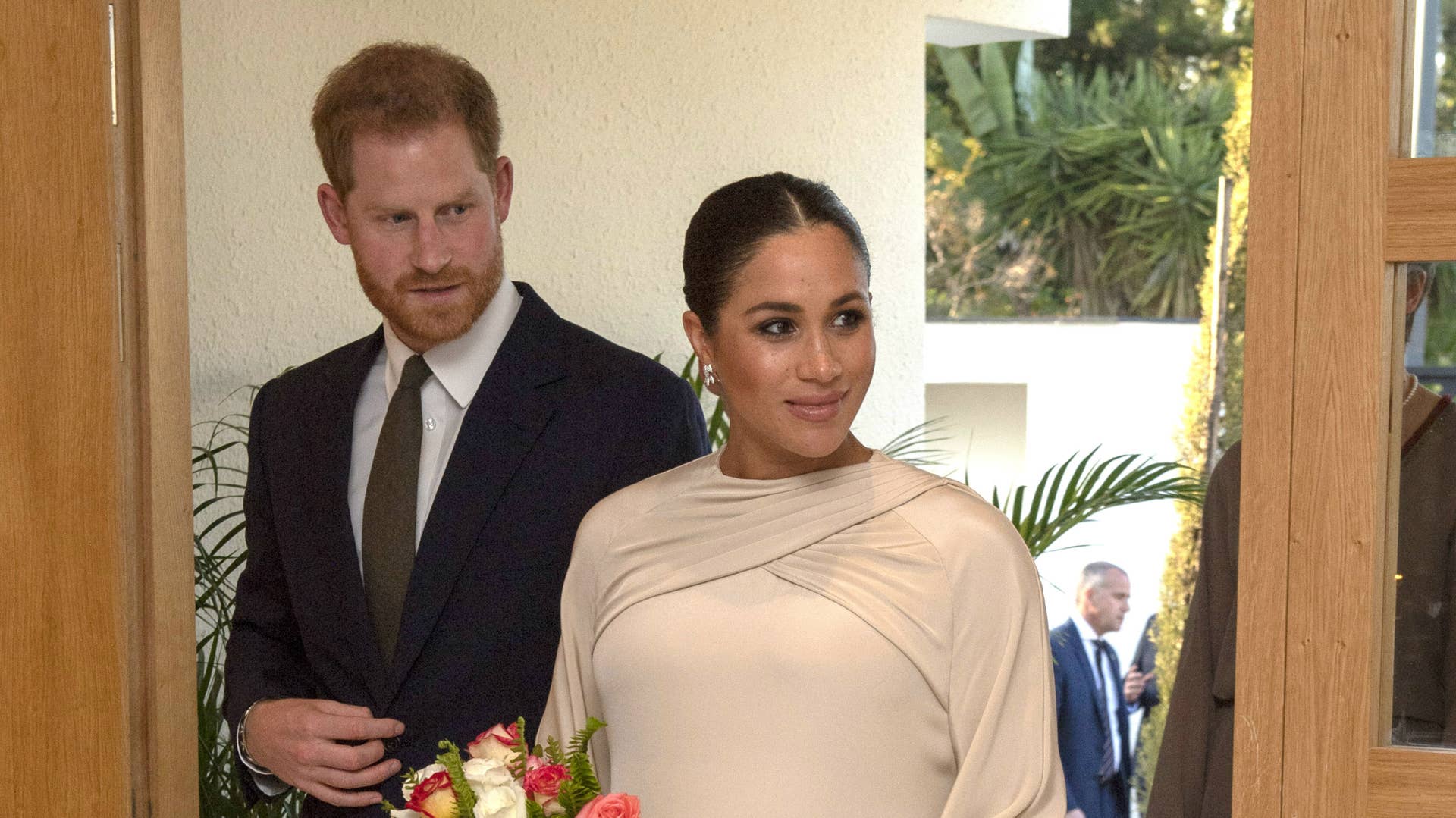 Meghan Markle Wore a Thing: Custom Dior Cape Gown Edition
