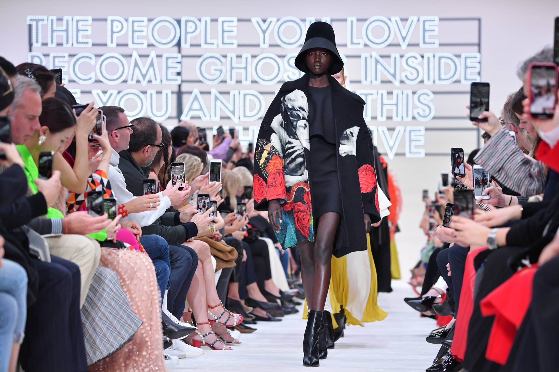 Valentino's Romantic Fall 2019 Show Was Pure Poetry