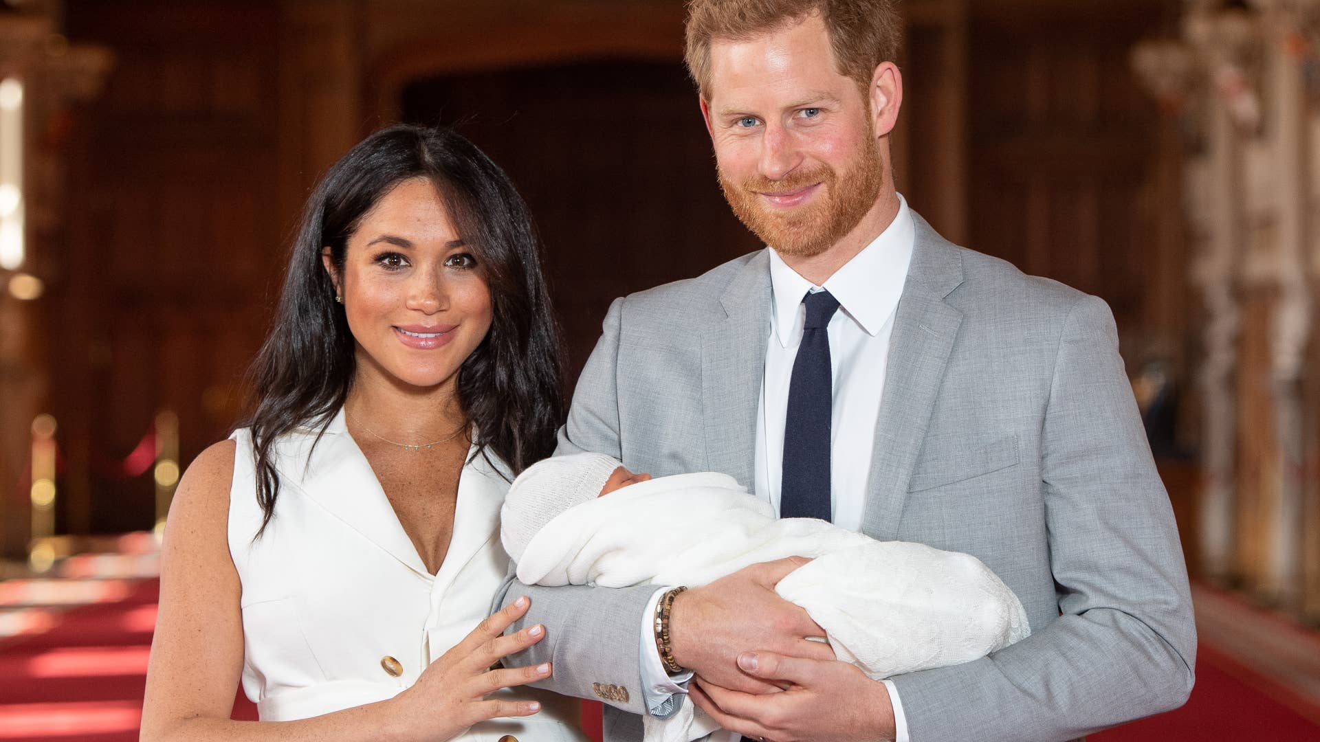 Meghan Markle Wore a Thing: Sleeveless Wales Bonner Dress for Baby Sussex Debut Edition