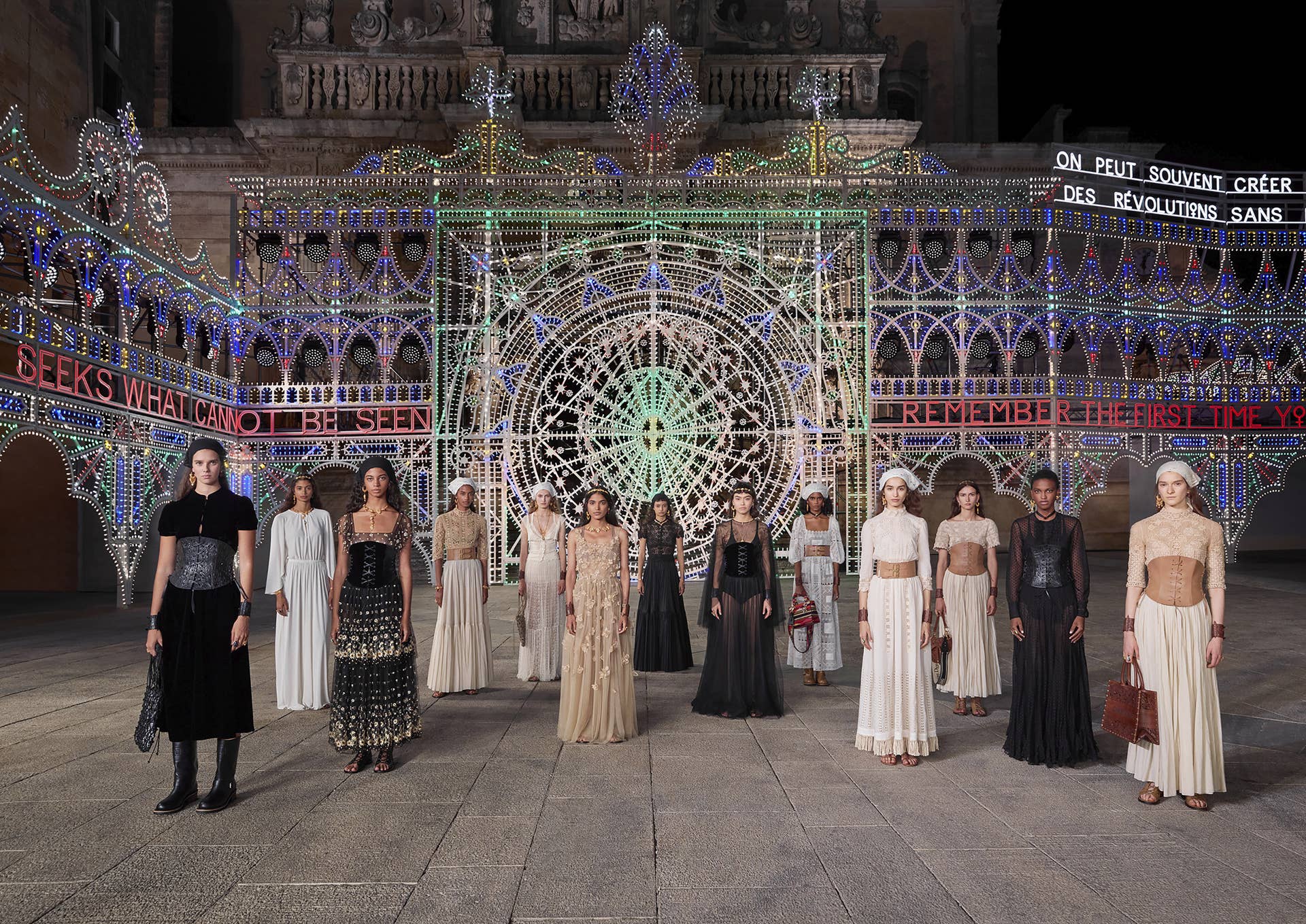 Dior Stages a Full-Out Fashion Show, Without the Audience, for Cruise 2021