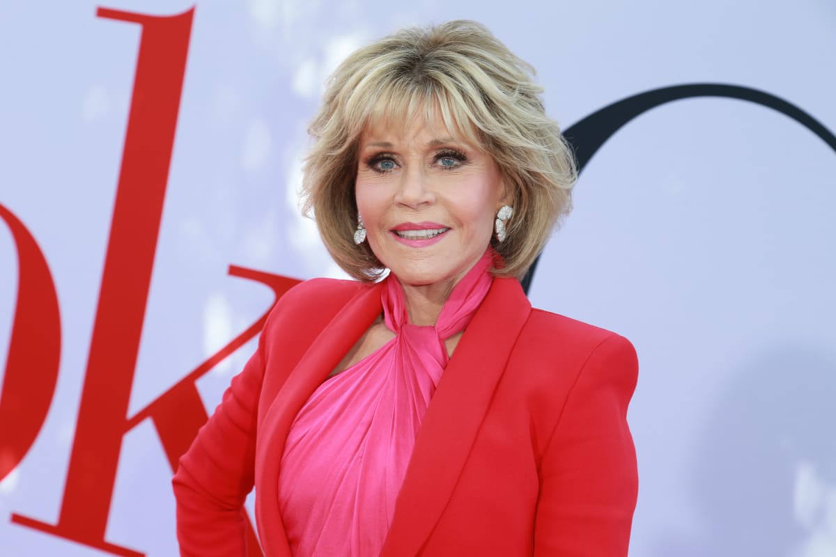 Great Outfits in Fashion History: Jane Fonda in Brandon Maxwell