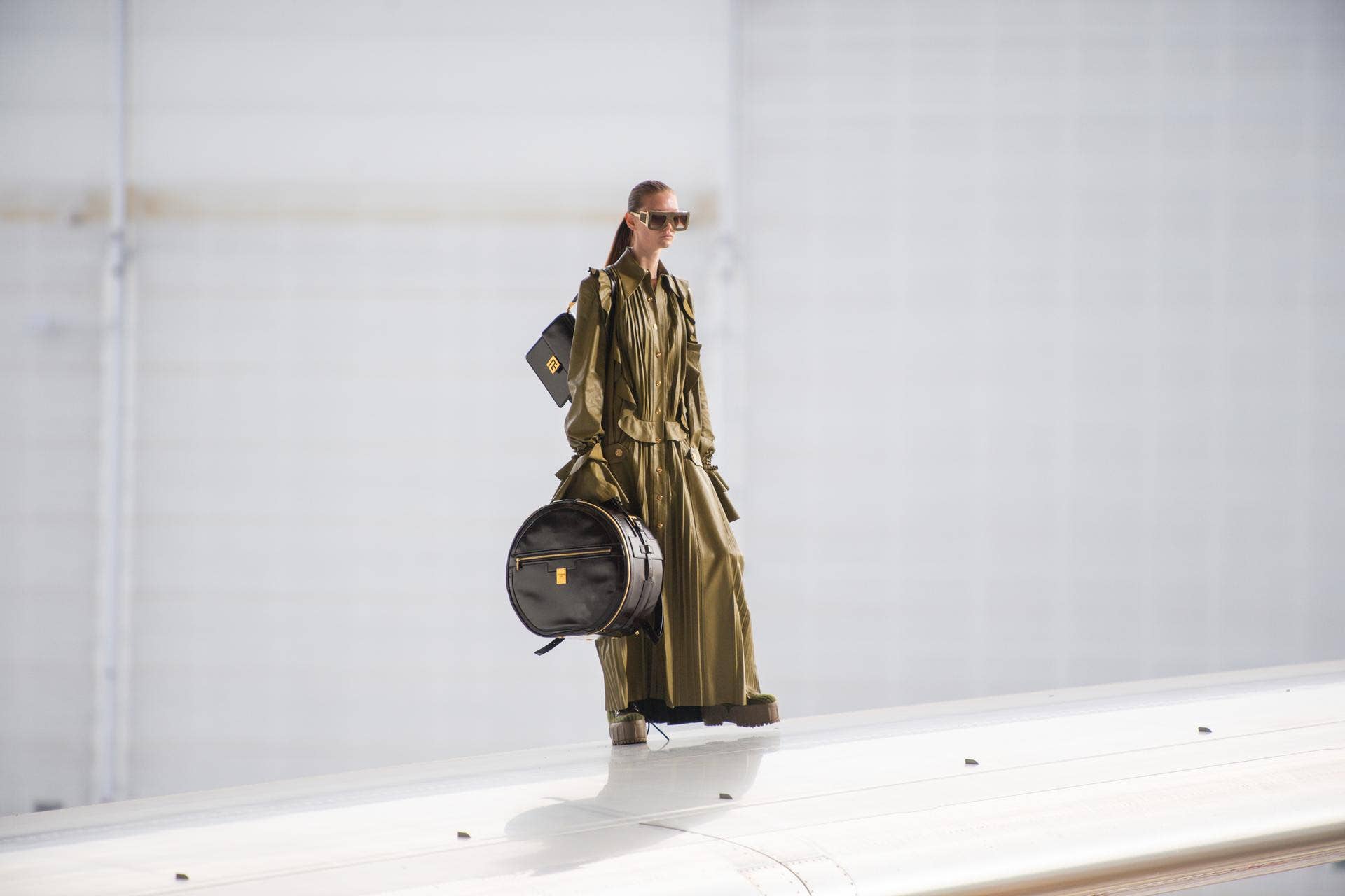 Olivier Rousteing Imagines Your Future Travel Wardrobe for Balmain Fall 2021