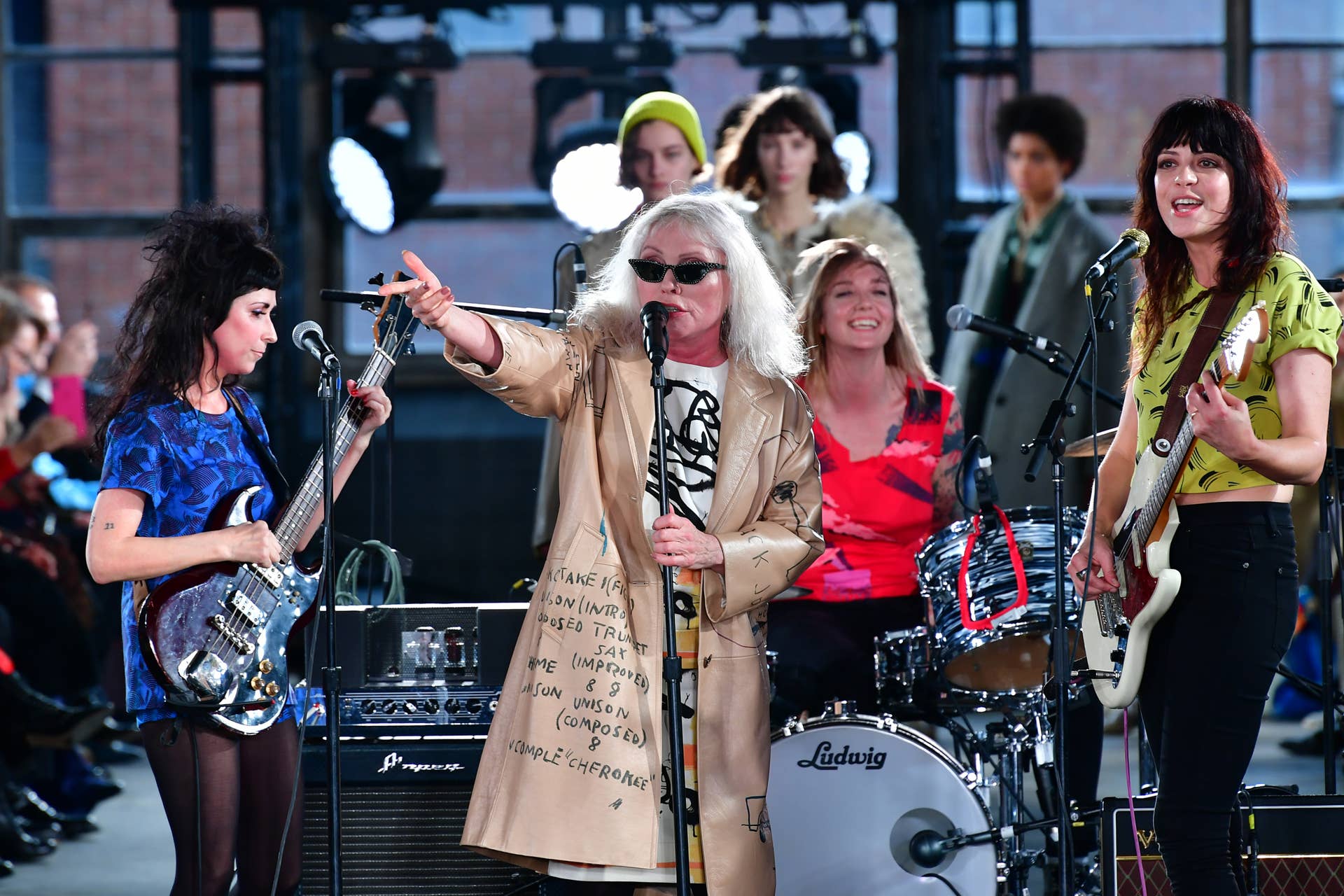 Debbie Harry Sings Out the Models at Coach's Fall 2020 Show