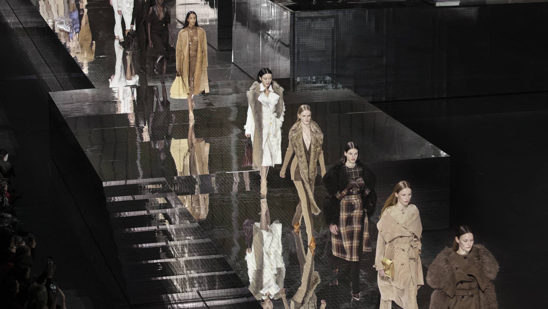Riccardo Tisci's Nostalgia-Fueled Burberry Fall 2020 Collection Features Tartan, Duffle Coats and Shoulder Bags