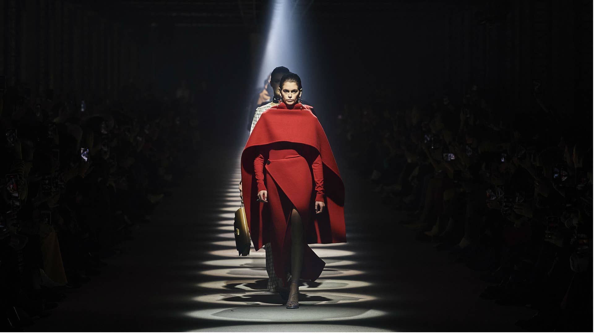 Givenchy Explores Both Strong Silhouettes and Soft Shapes for Fall 2020
