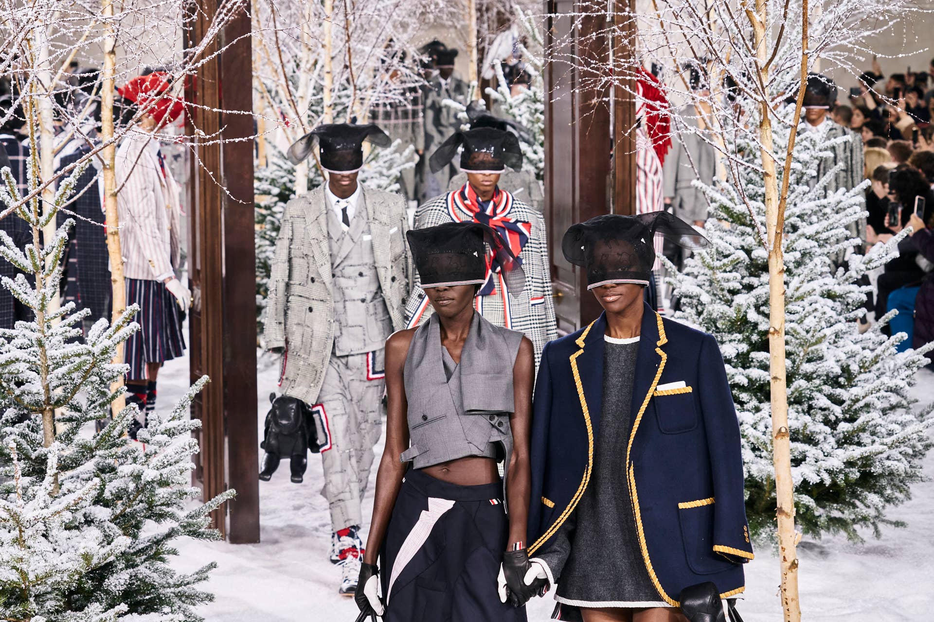Thom Browne Sends Out His Magical Fall 2020 Menagerie Two by Two