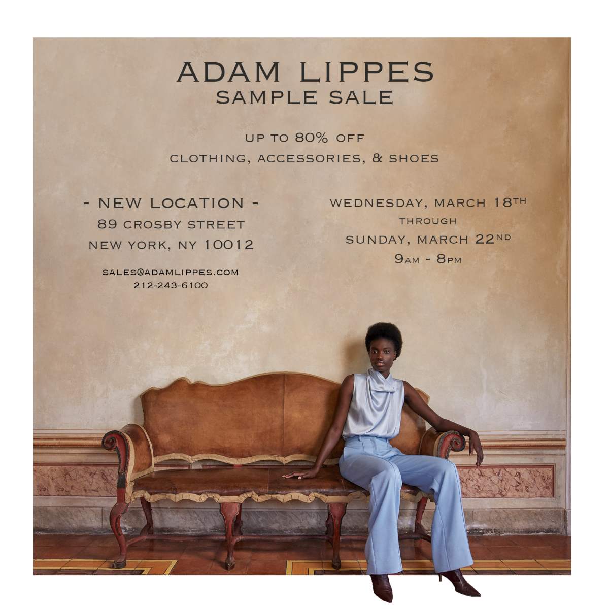Adam Lippes Sample Sale, 3/18 - 3/22, NYC