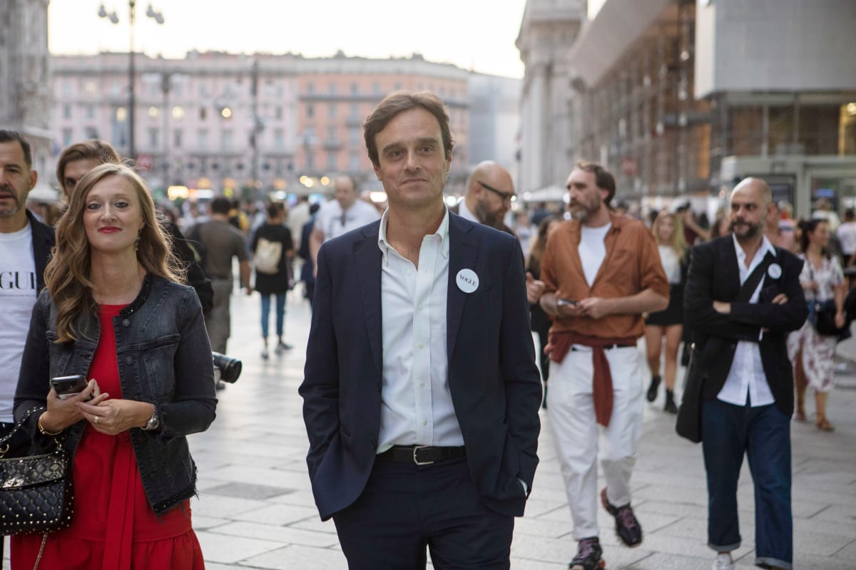 'Vogue' Italia Publishes a Blank Cover for Its April 2020 Issue