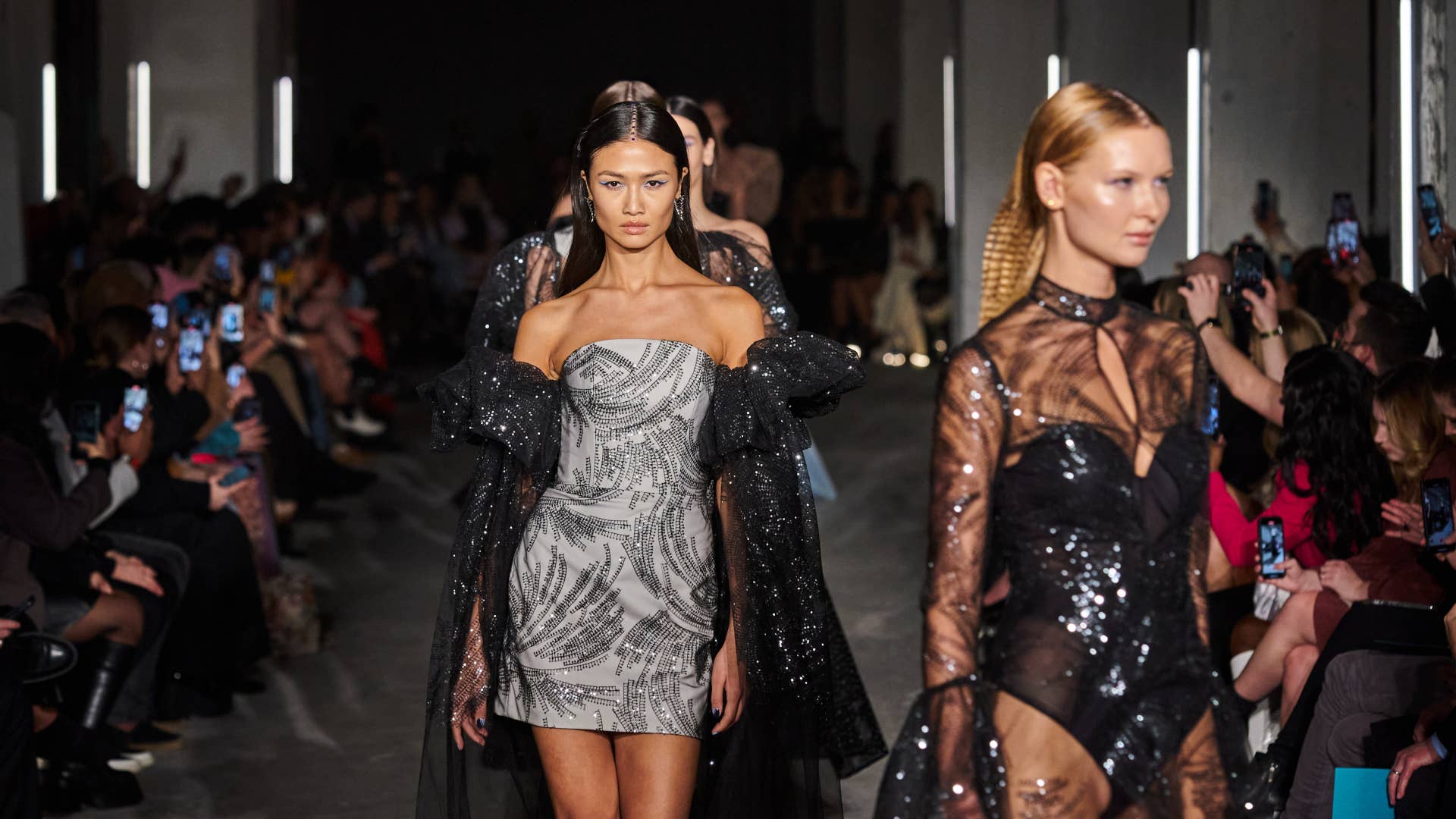 Christian Siriano Goes Into a Victorian Matrix for Fall 2022