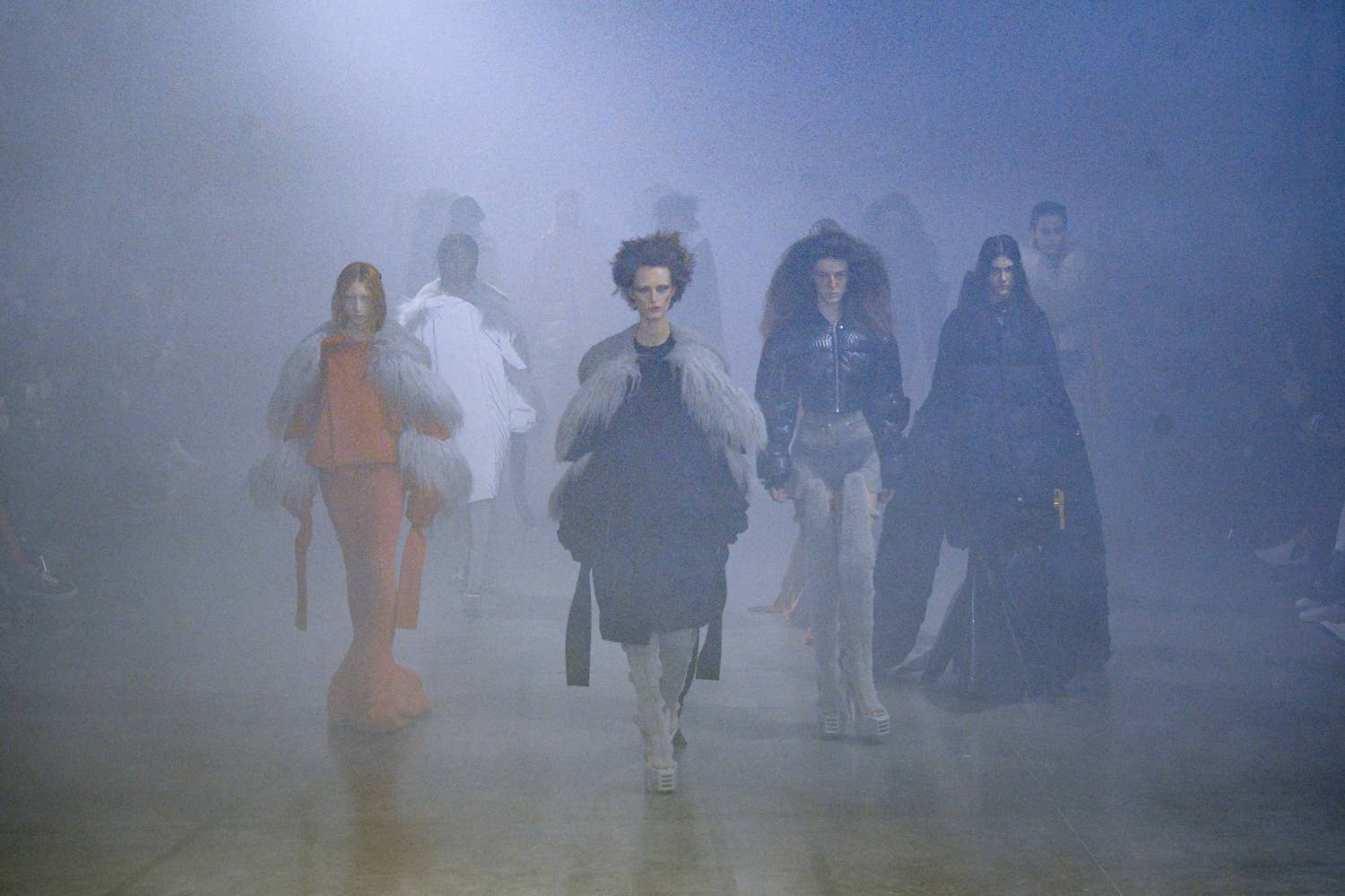 Rick Owens Fall 2022 Is Gothic, Otherworldly Beauty at Its Best