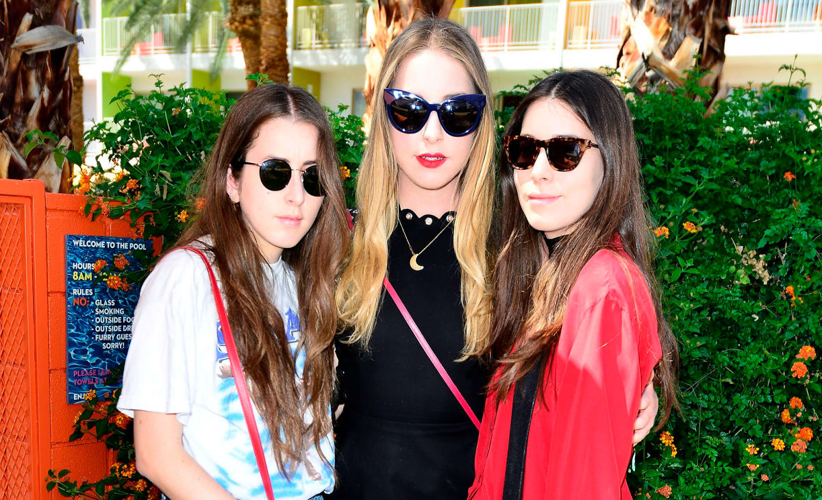 Great Outfits in Fashion History: The Haim Sisters Doing Coachella Style at Its Least Cringe