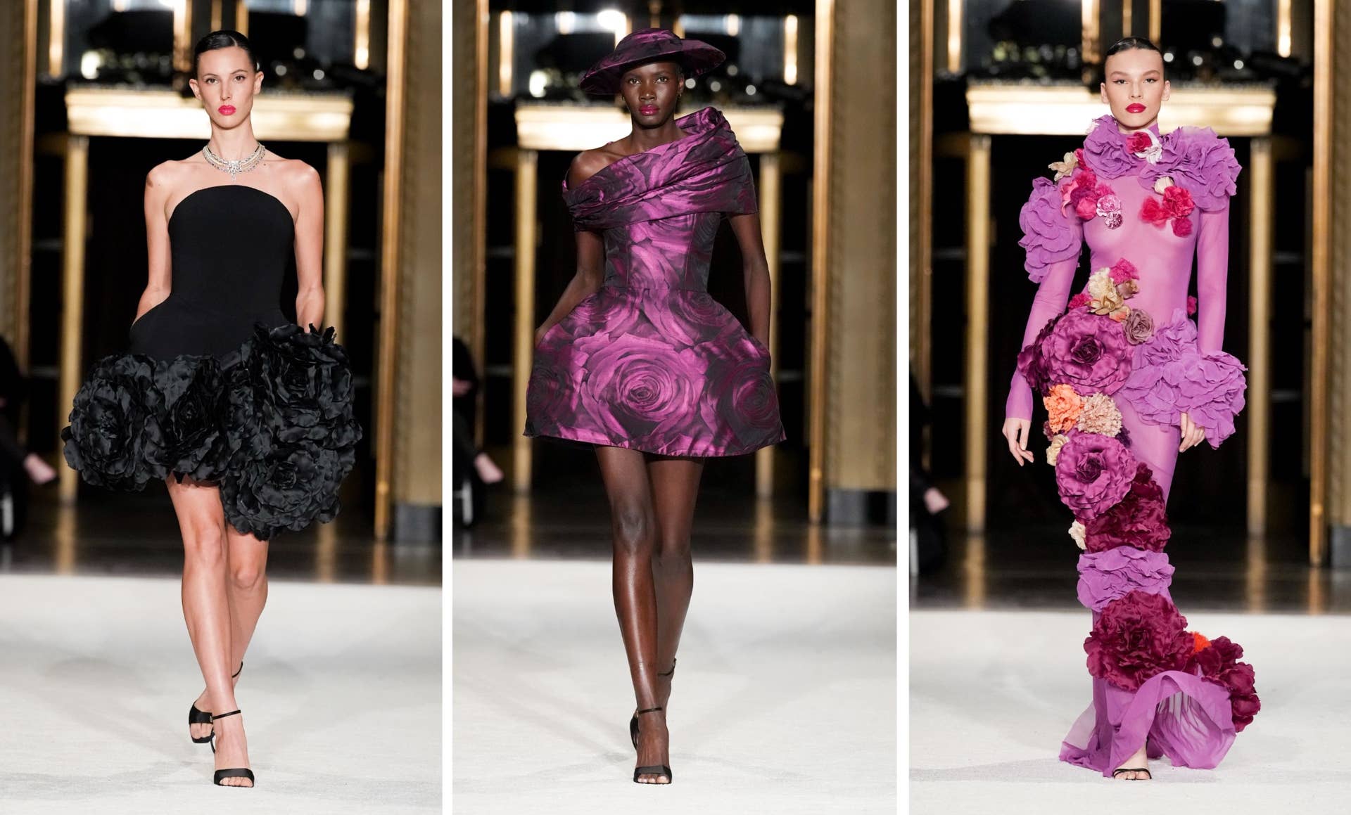 Christian Siriano Presents a Rose-Filled Ode to Audrey Hepburn