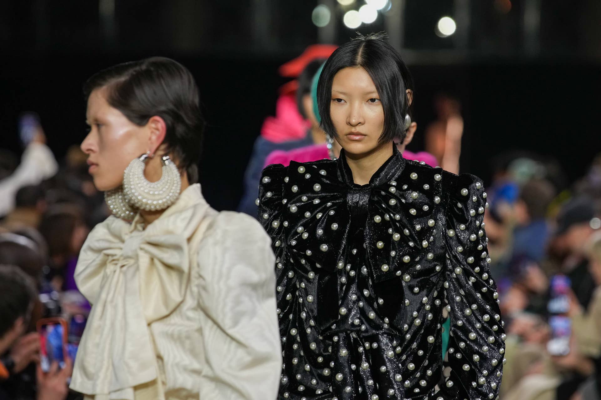 Olivier Rousteing Plays With Shoulders and Opulence at Balmain