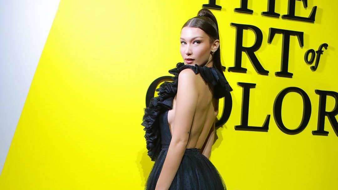 Bella Hadid's Backless Dior Gown Will Make You Yearn for Halter Tops