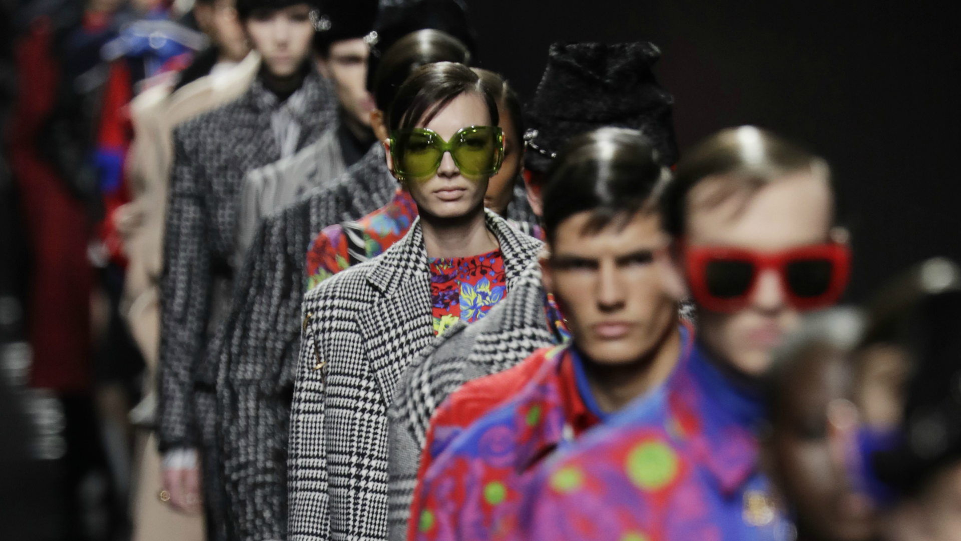 Versace Tones Things Back for Fall 2020