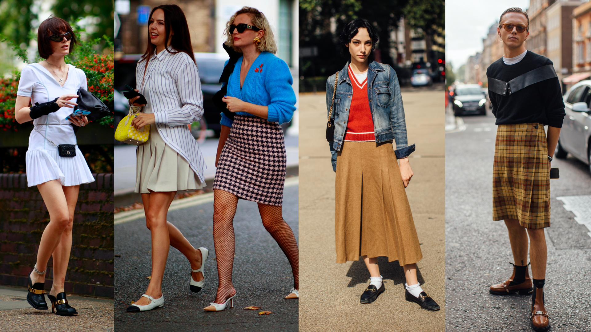The Street Style Crowd Went Preppy on Day 2 of London Fashion Week