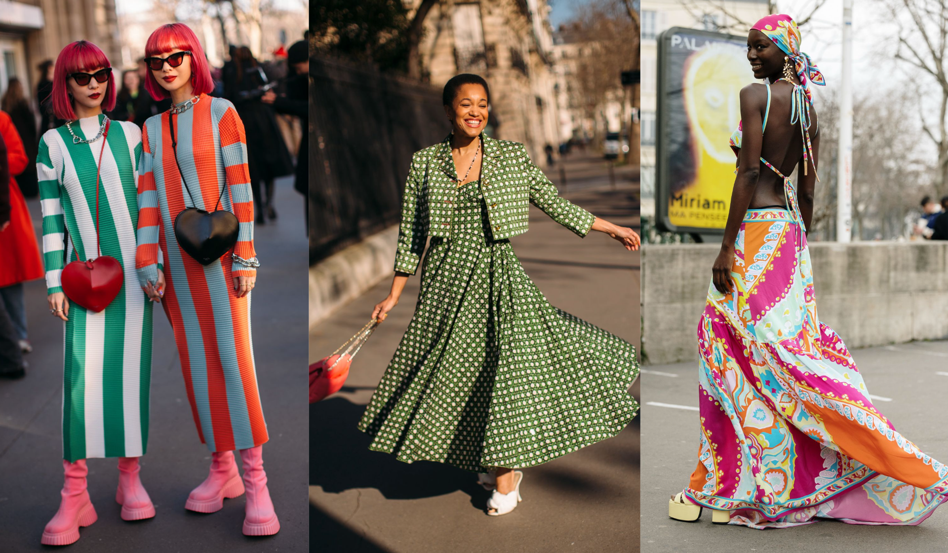 Showgoers Wore Their Best and Brightest Dresses for Day 4 of Paris Fashion Week Street Style