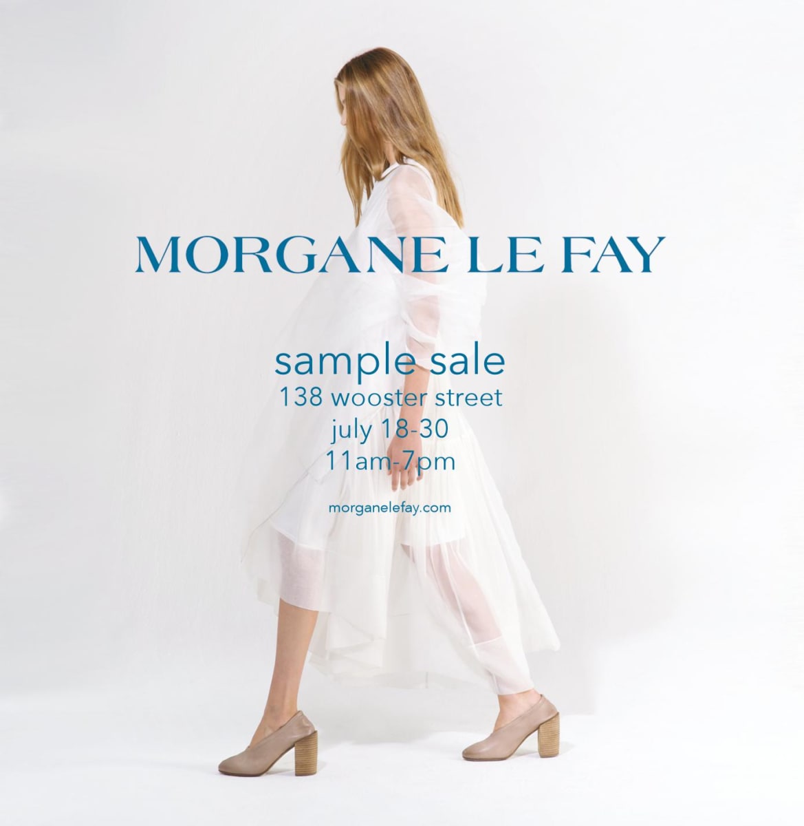 Morgane Le Fay Sample Sale, July 18th - 30th (New York, NY)