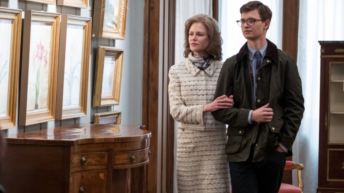 Nicole Kidman Wears Vintage Chanel and Ansel Elgort Sports '60s-Era Suits in 'The Goldfinch'