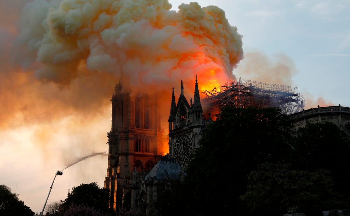 LVMH and Kering Pledge Hundreds of Millions to Restore Notre Dame Cathedral