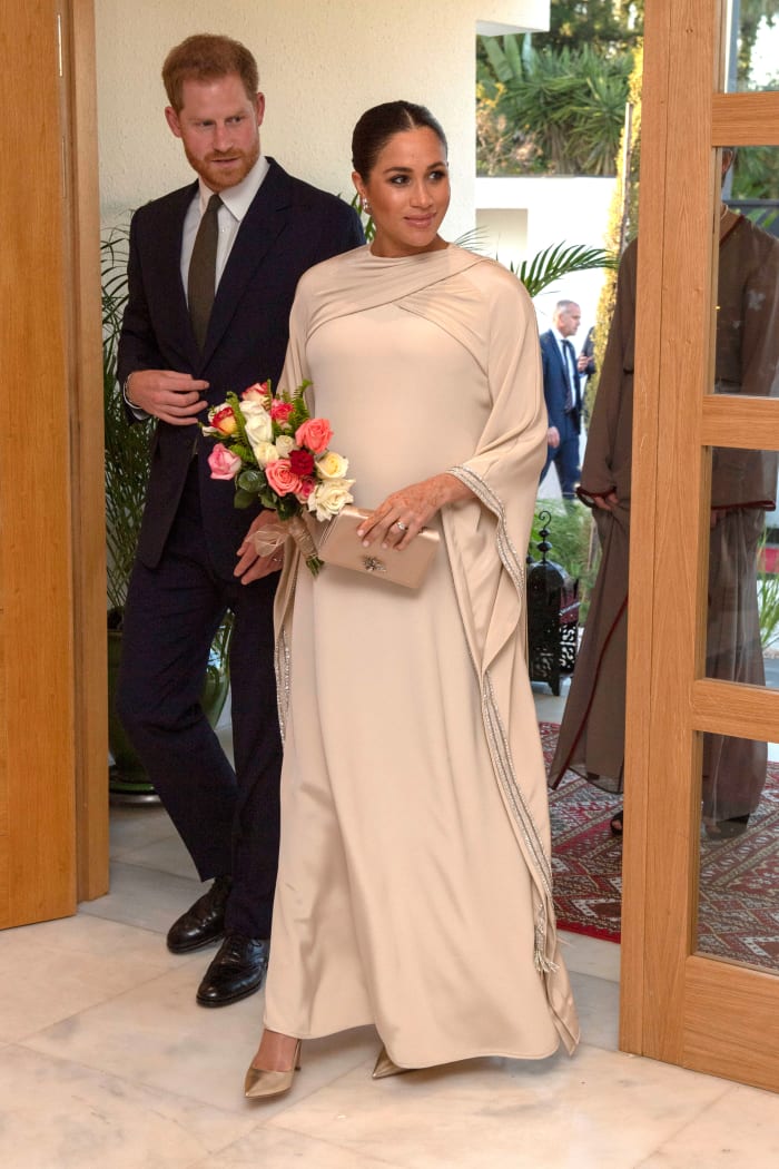 Meghan Markle Wore A Thing Custom Dior Cape Gown Edition Fashionista