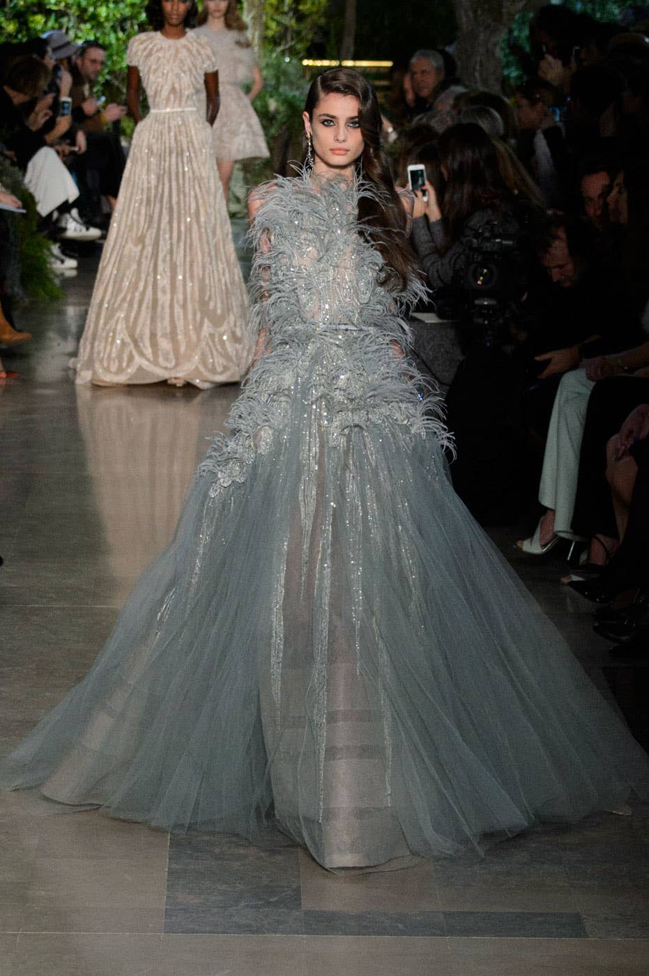 white christmas dresses Look 36 – ELIE SAAB main image 1