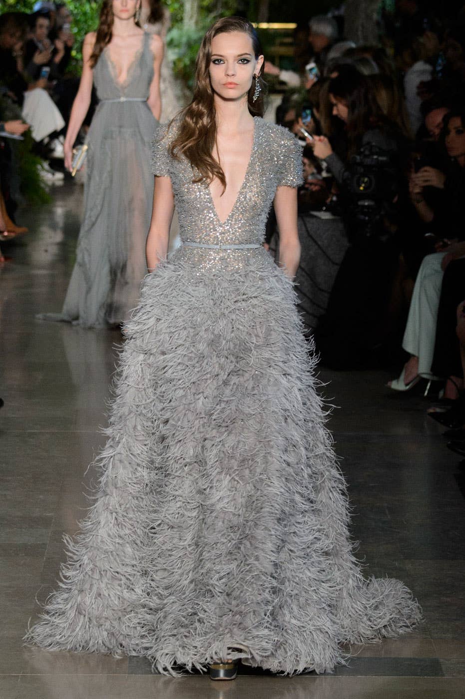 Elie Saab Couture Was a Fairytale Explosion of Feathers and Beading - Fashionista Elie Saab Couture Was a Fairytale Explosion of Feathers and Beading - Fashionista