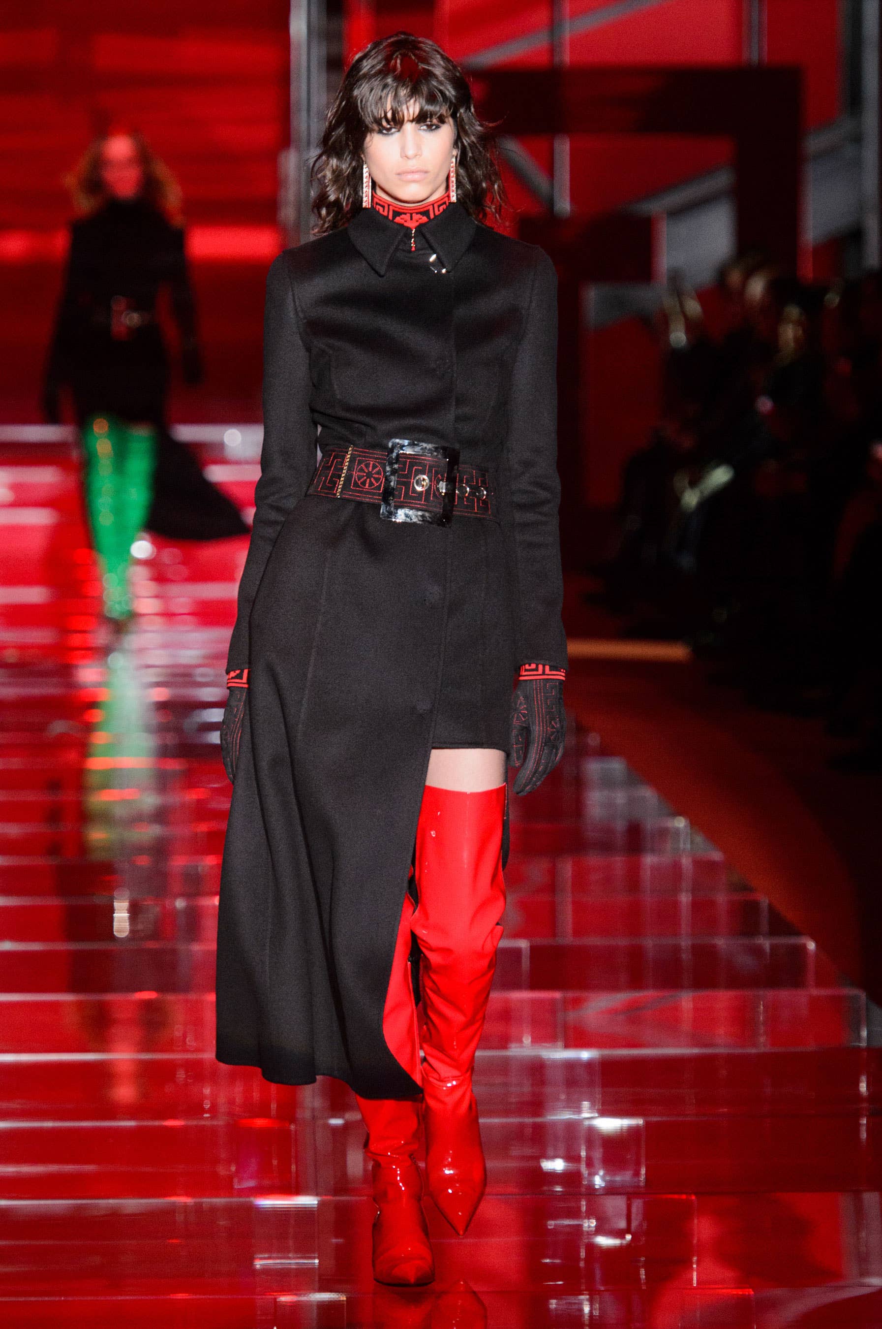 Versace Went Hashtag-Happy (and Red Hot) for Fall - Fashionista