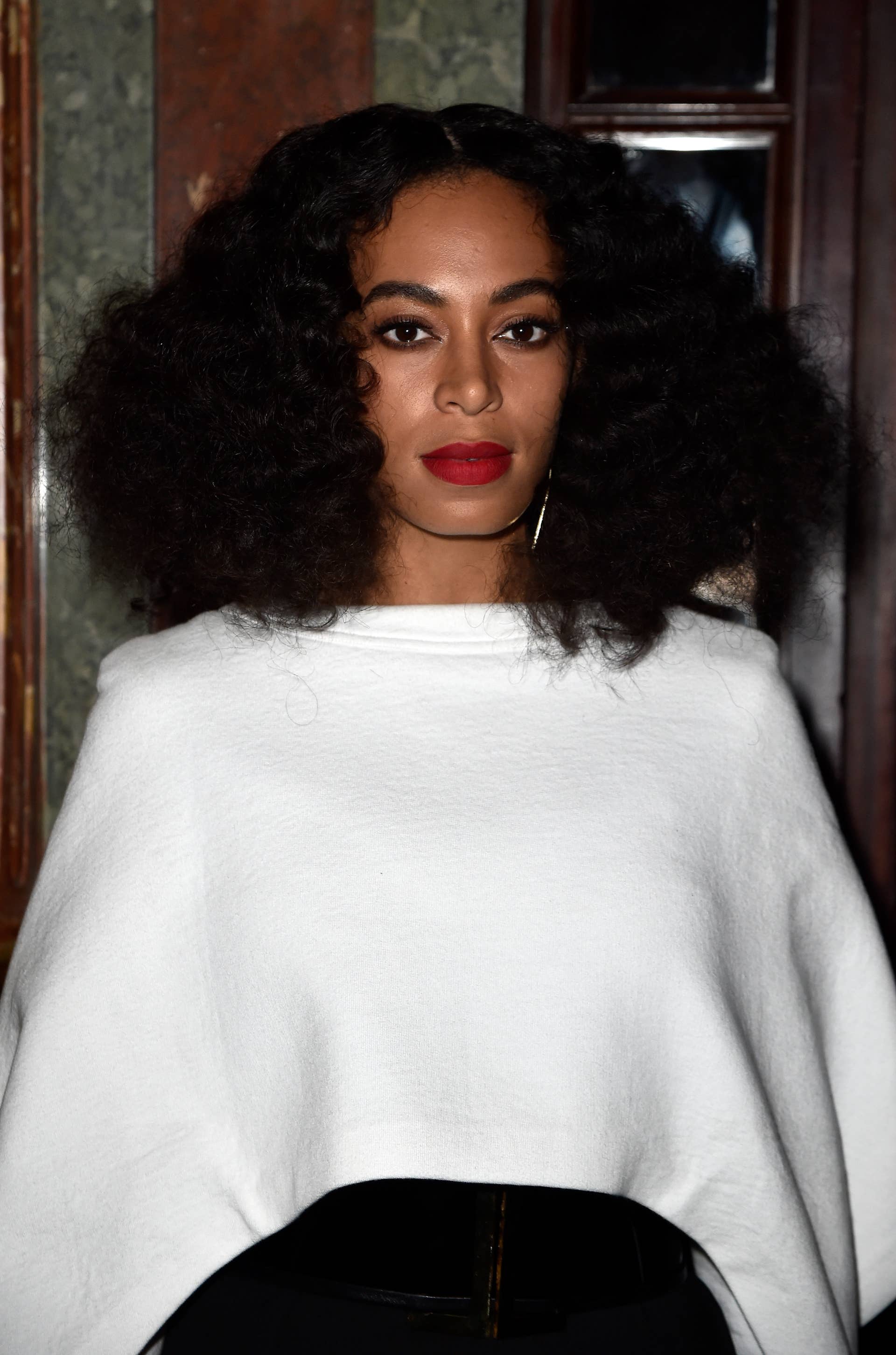 Solange Knowles Keeps It Simple at Balmain - Fashionista