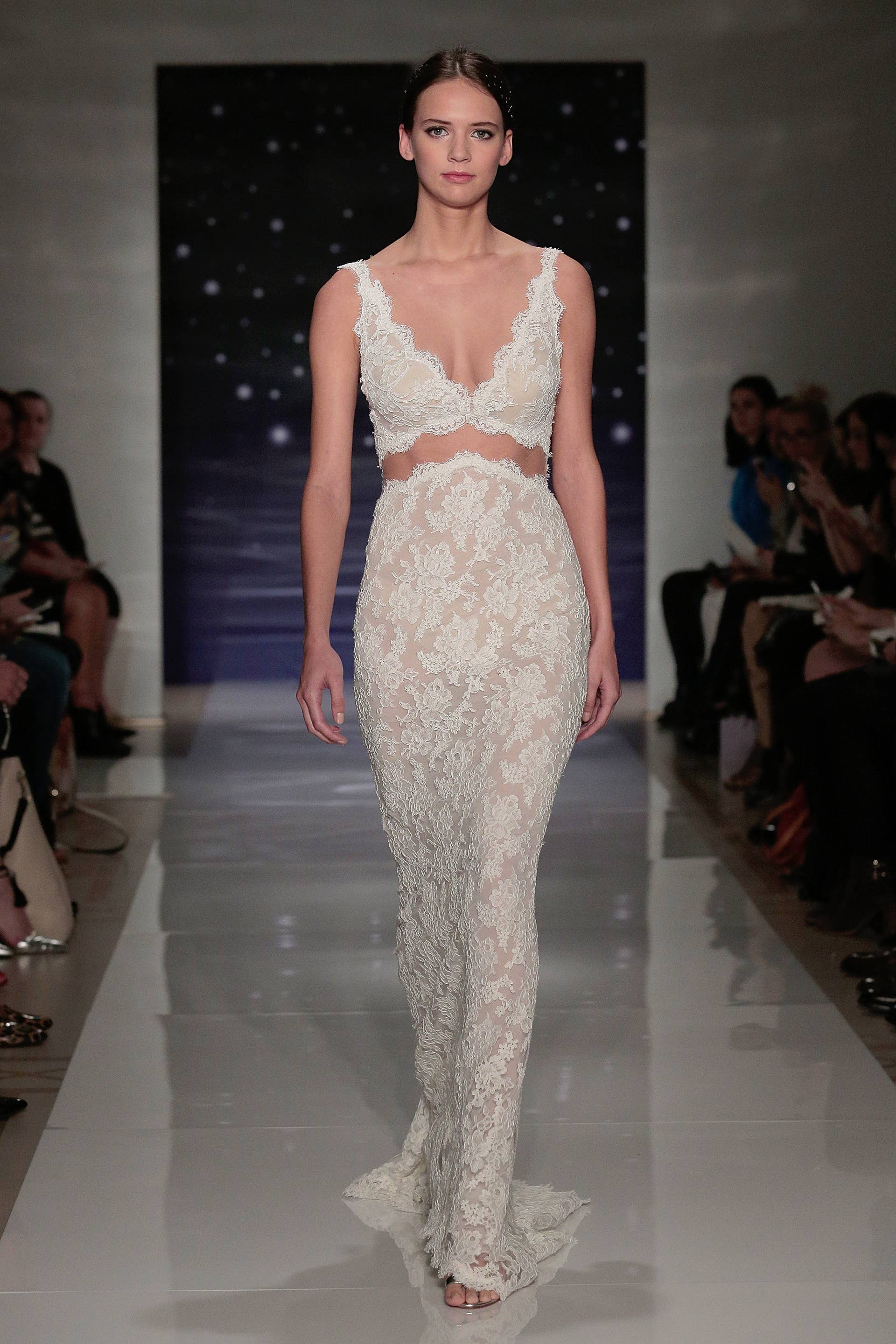 sachin and babi light blue dress Zuhair Murad Spring/Summer 2016 Bridal main image 0