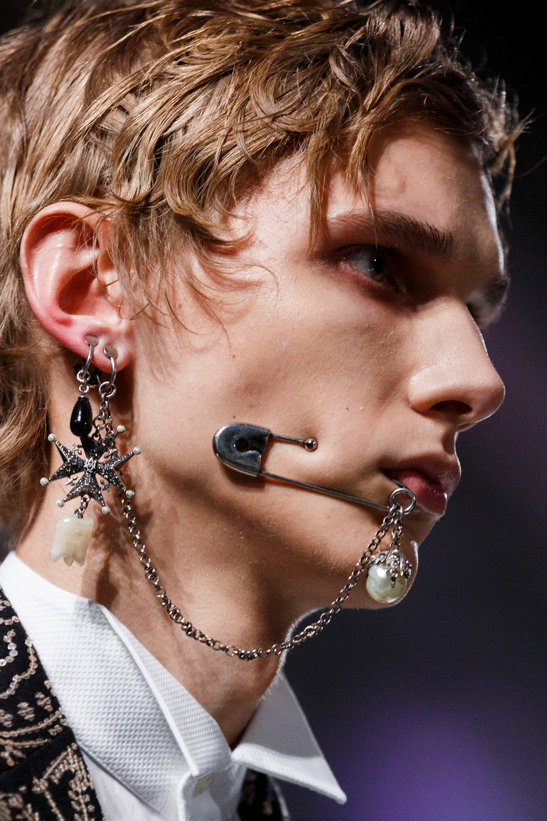 Have Fashion Designers Reached Peak Facial Piercings? - Fashionista