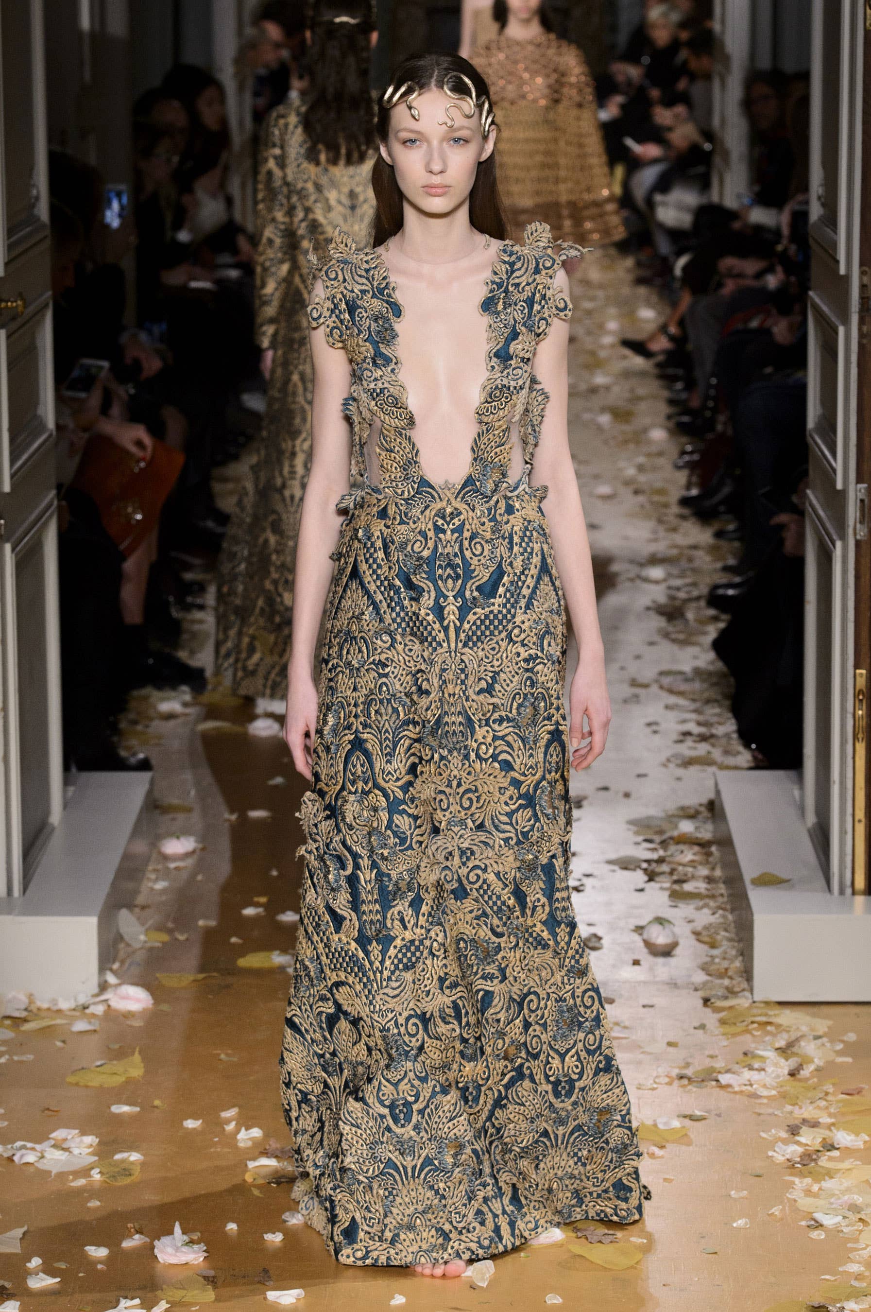 Valentino Adds A Byzantine Touch to its Magical, Medieval Couture