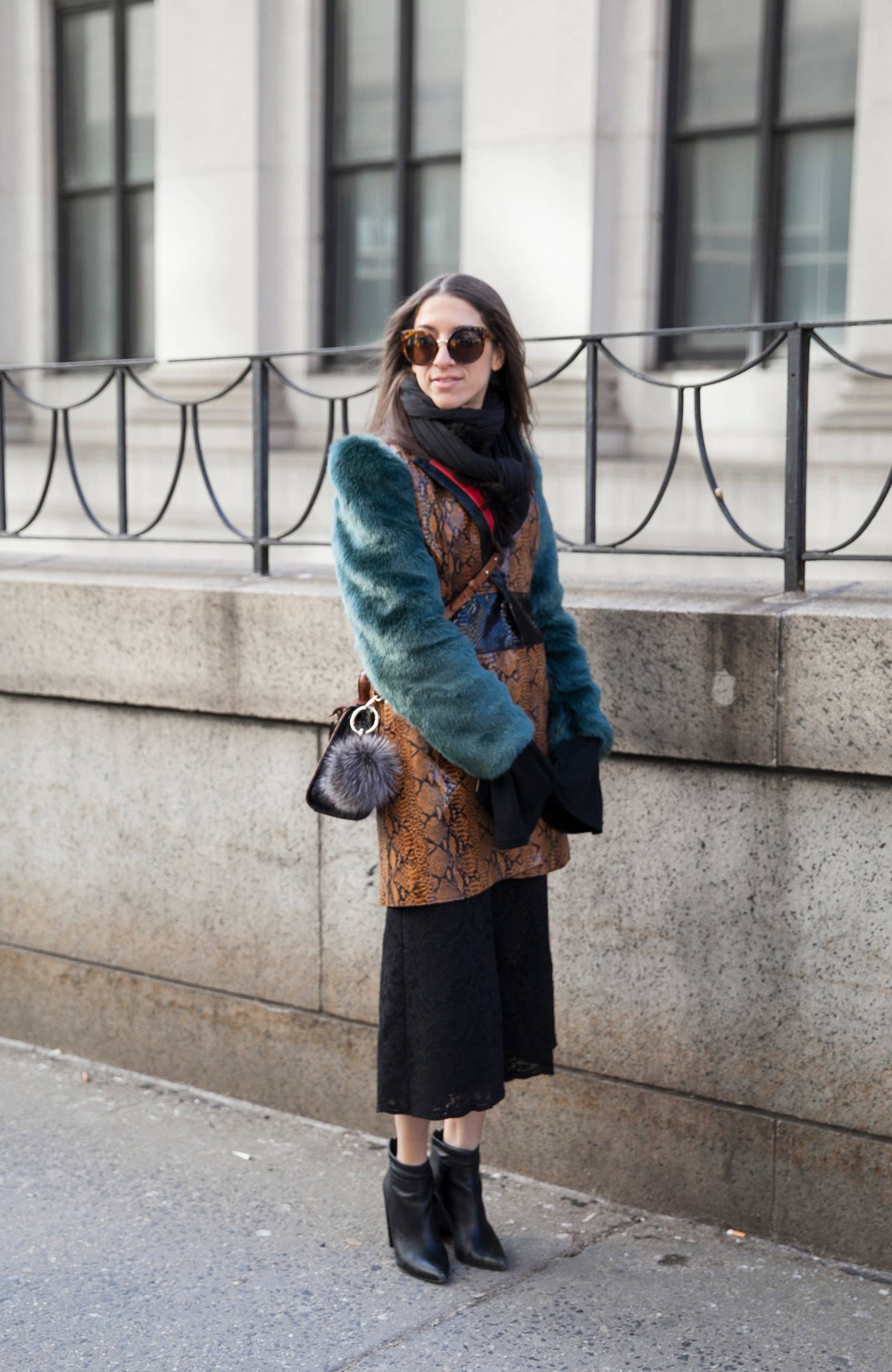 The Off-the-Shoulder Fur is the New Coat With No Arms