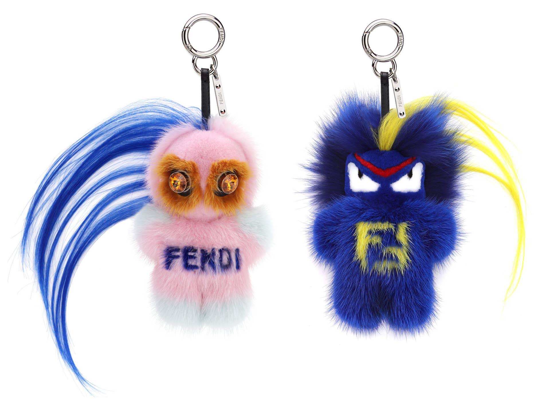 Two Life-Size Fendi Monsters Sat Front Row at the Brand's Runway
