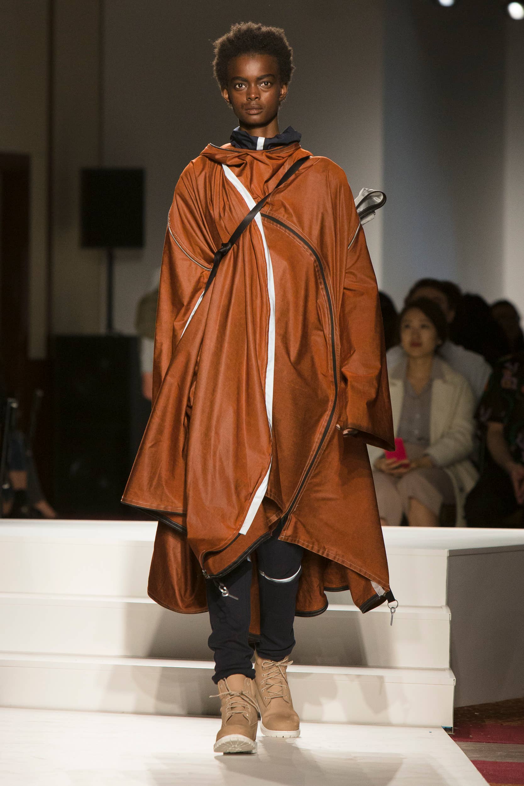 chantal straw dress project runway Parsons Student Angela Luna Aims to Aid Global Refugees With Her Designs
