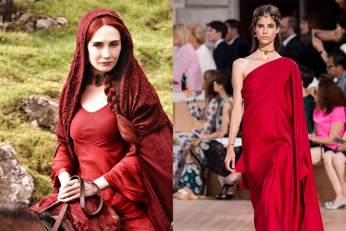 Valentino's Fall Couture Show Was Basically a 'Game of Thrones' Episode - Fashionista Valentino's Fall Couture Show Was Basically a 'Game of Thrones' Episode - Fashionista