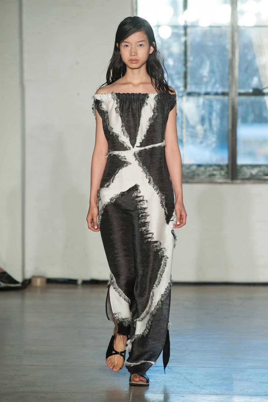 slip dress under Commando Maxi Slip Black M/L
