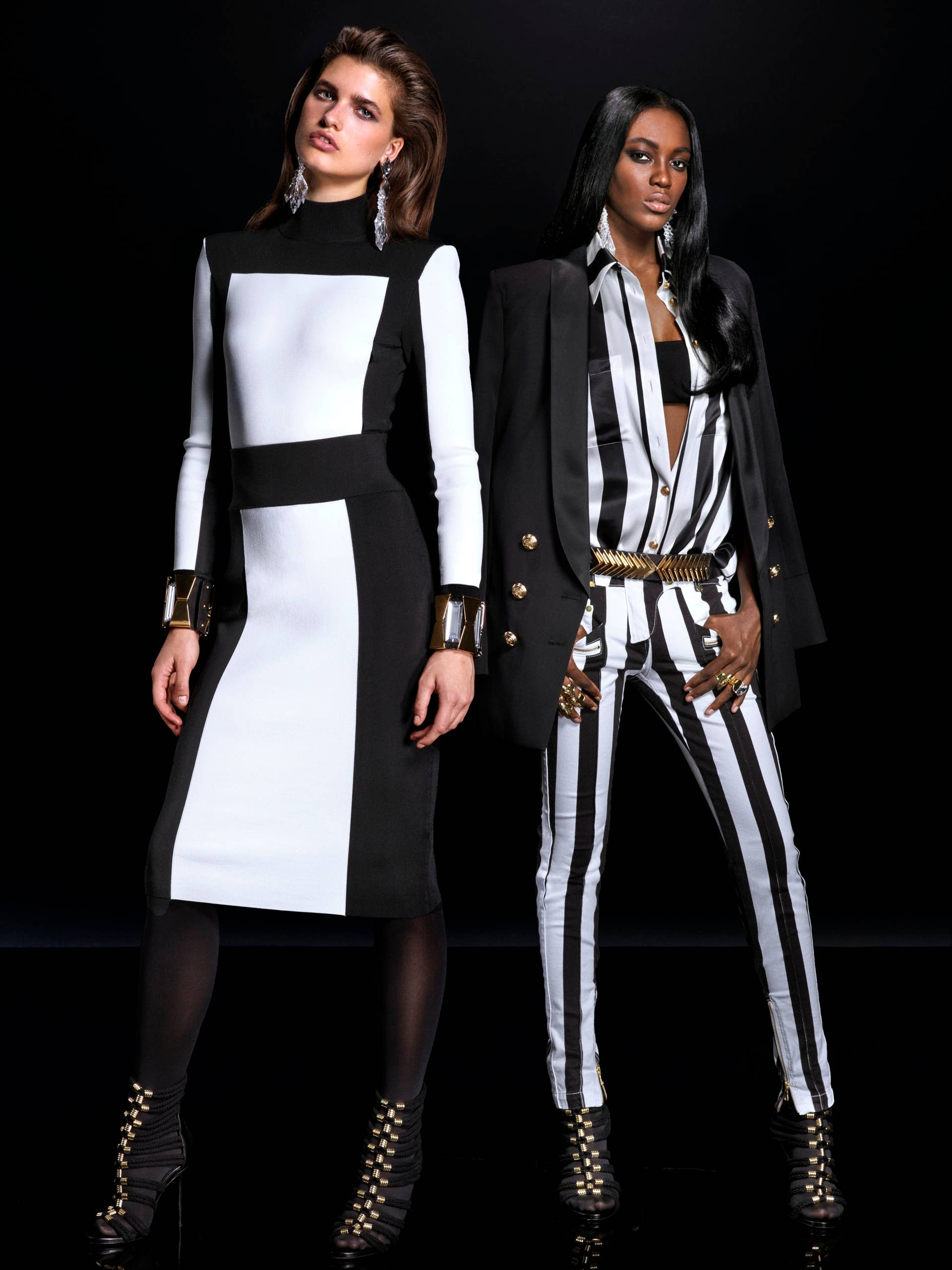 The Full Balmain x H&M Look Book is Here, Officially - Fashionista