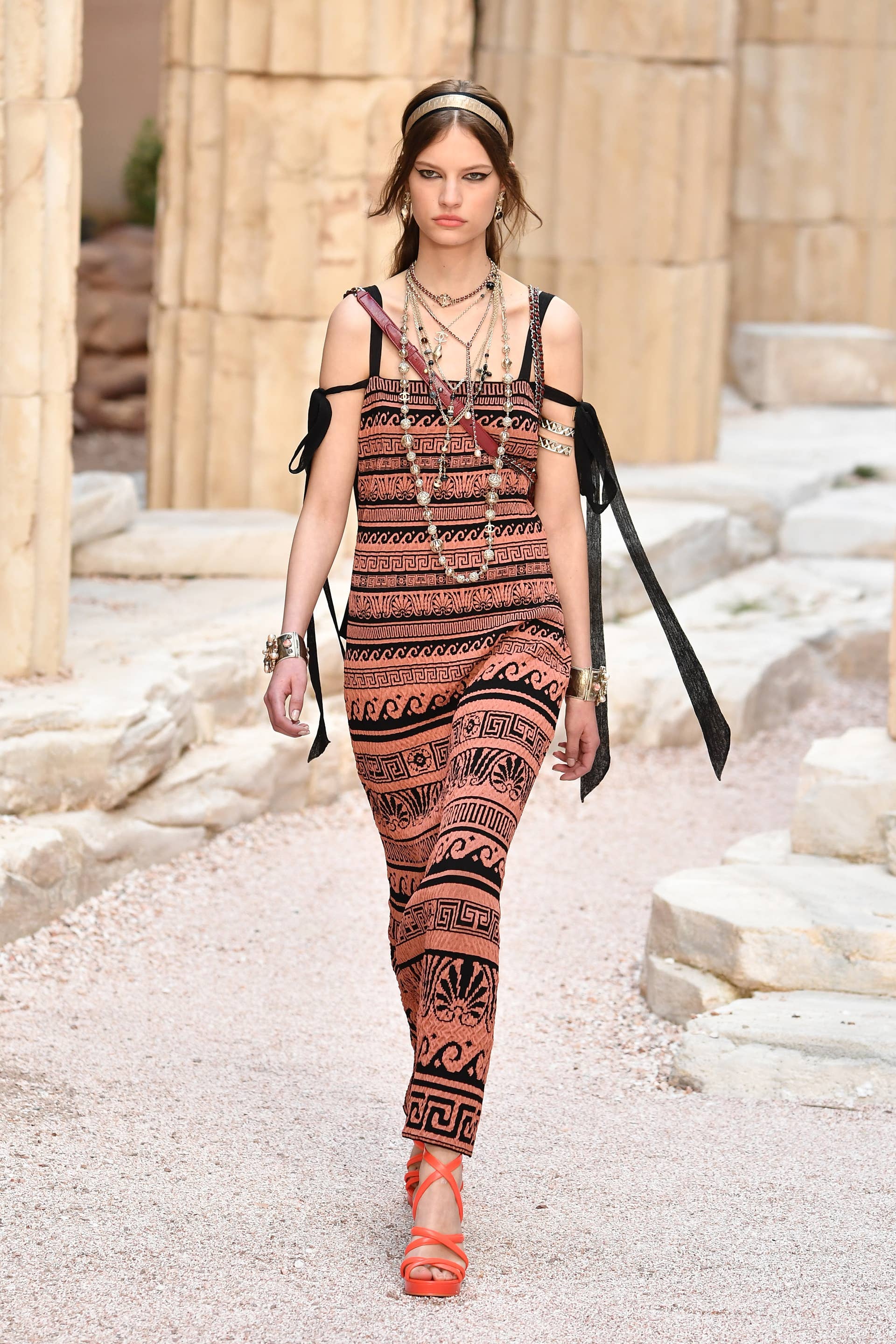 Chanel Built an Ancient Grecian Temple for Its Very Literal Cruise