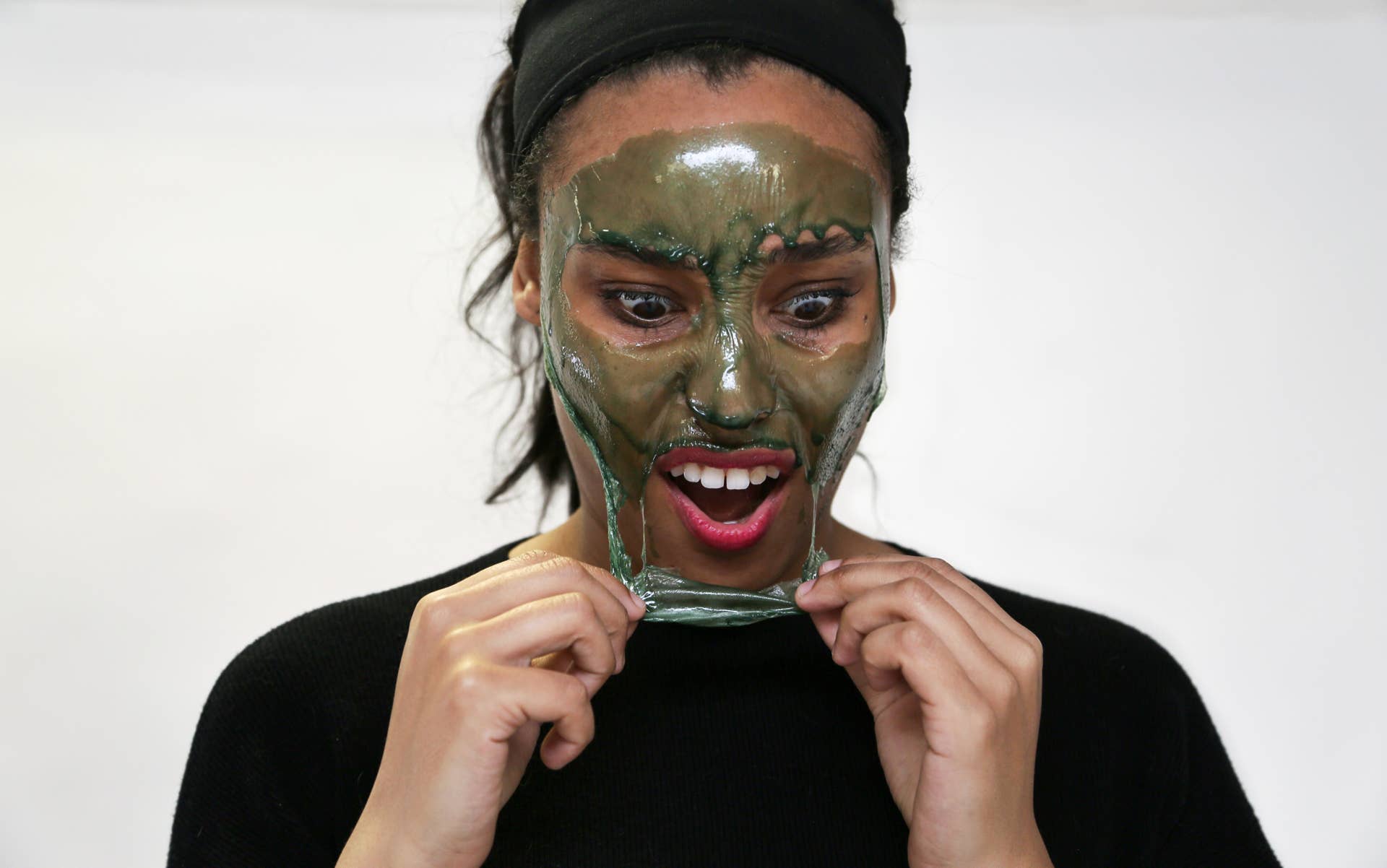 We Tried 7 Satisfyingly Weird Peel-Off Face Masks - Fashionista