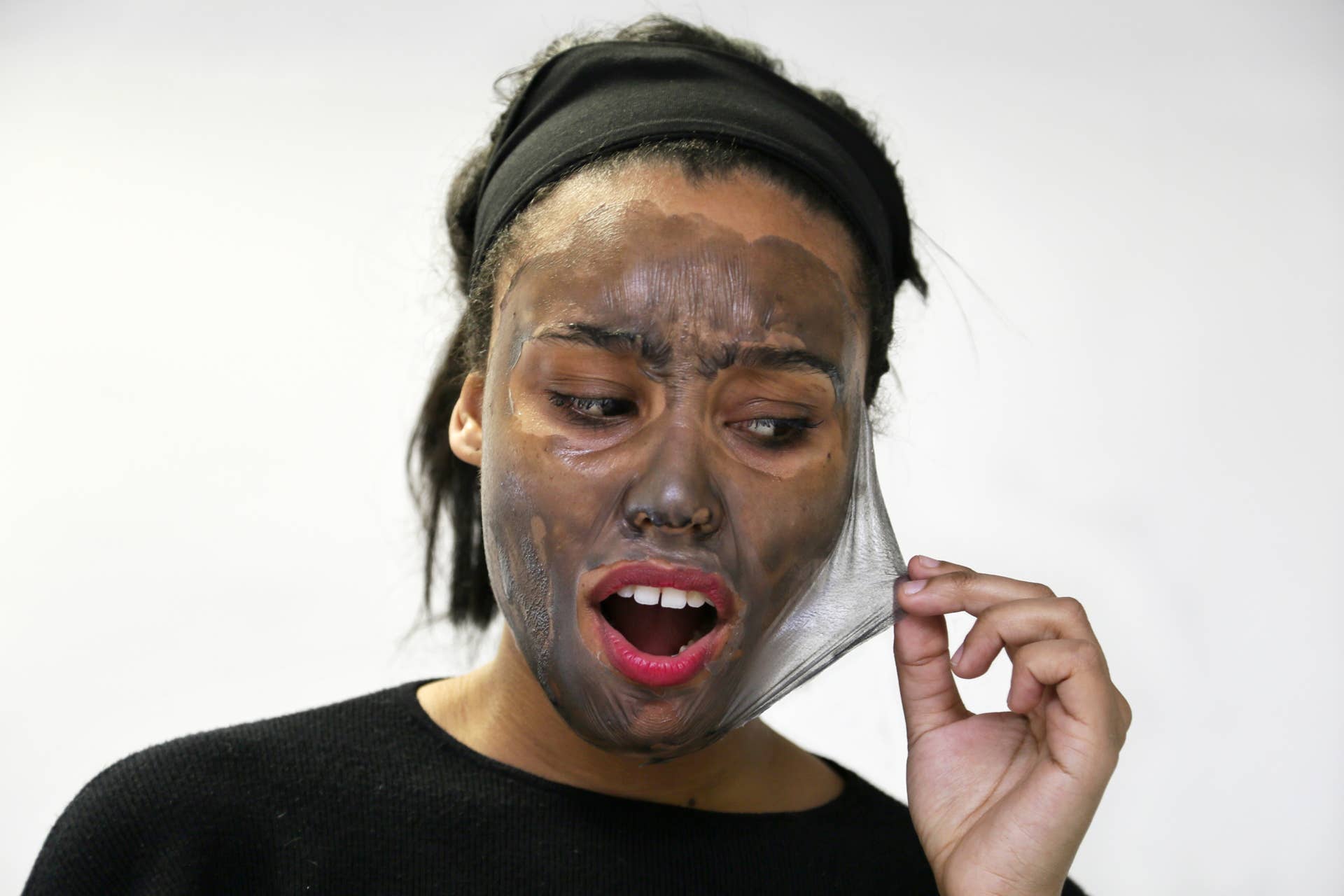 We Tried 7 Satisfyingly Weird Peel-Off Face Masks - Fashionista
