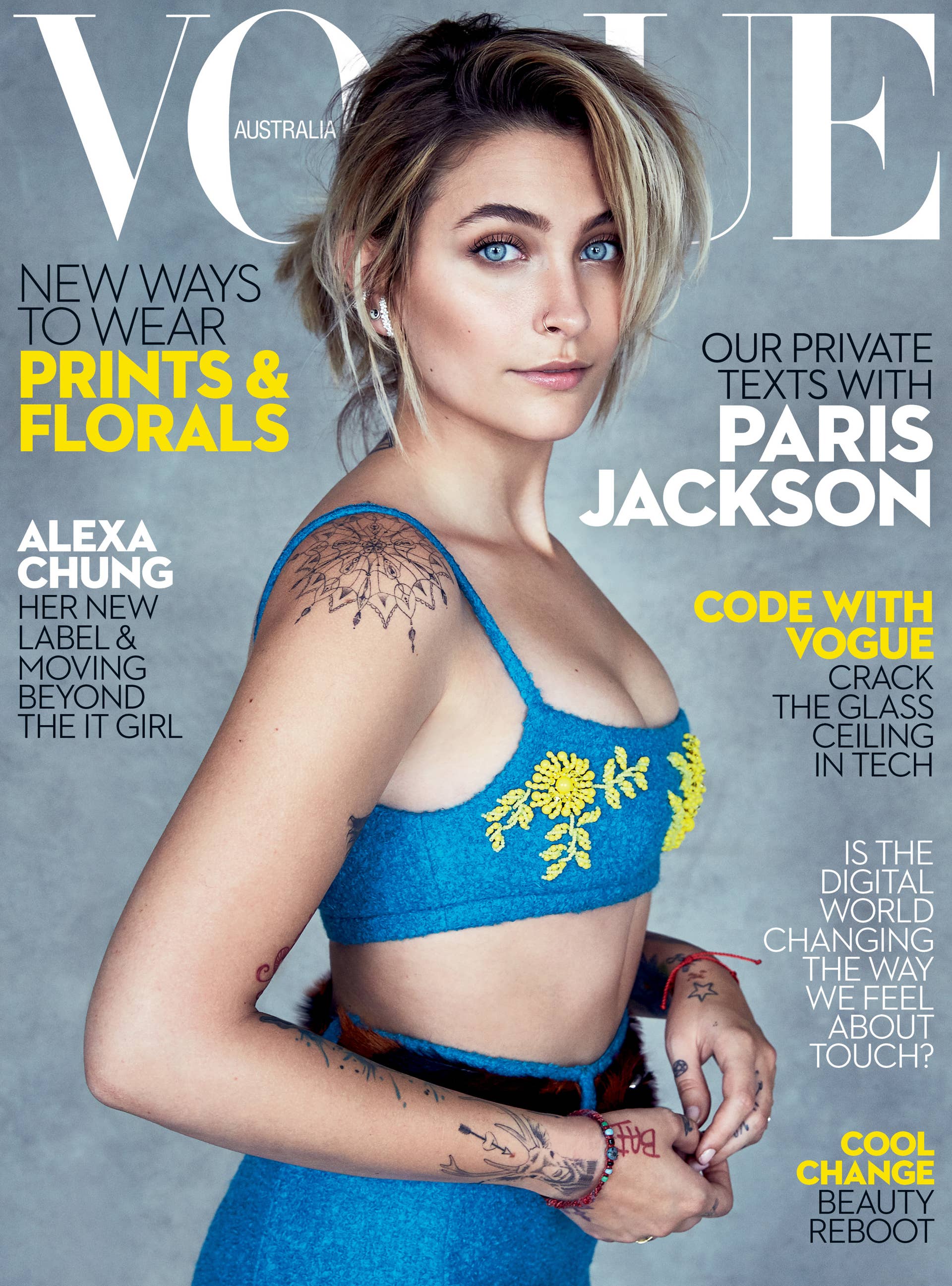 Paris Jackson's Inevitable First 'Vogue' Cover Is Here - Fashionista