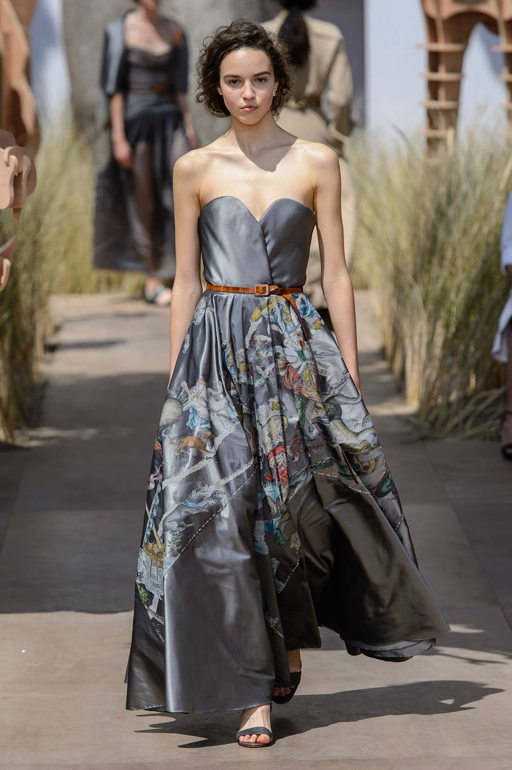 dior fall 2017 dress Dior Fall 2017: Blue Collection Recap