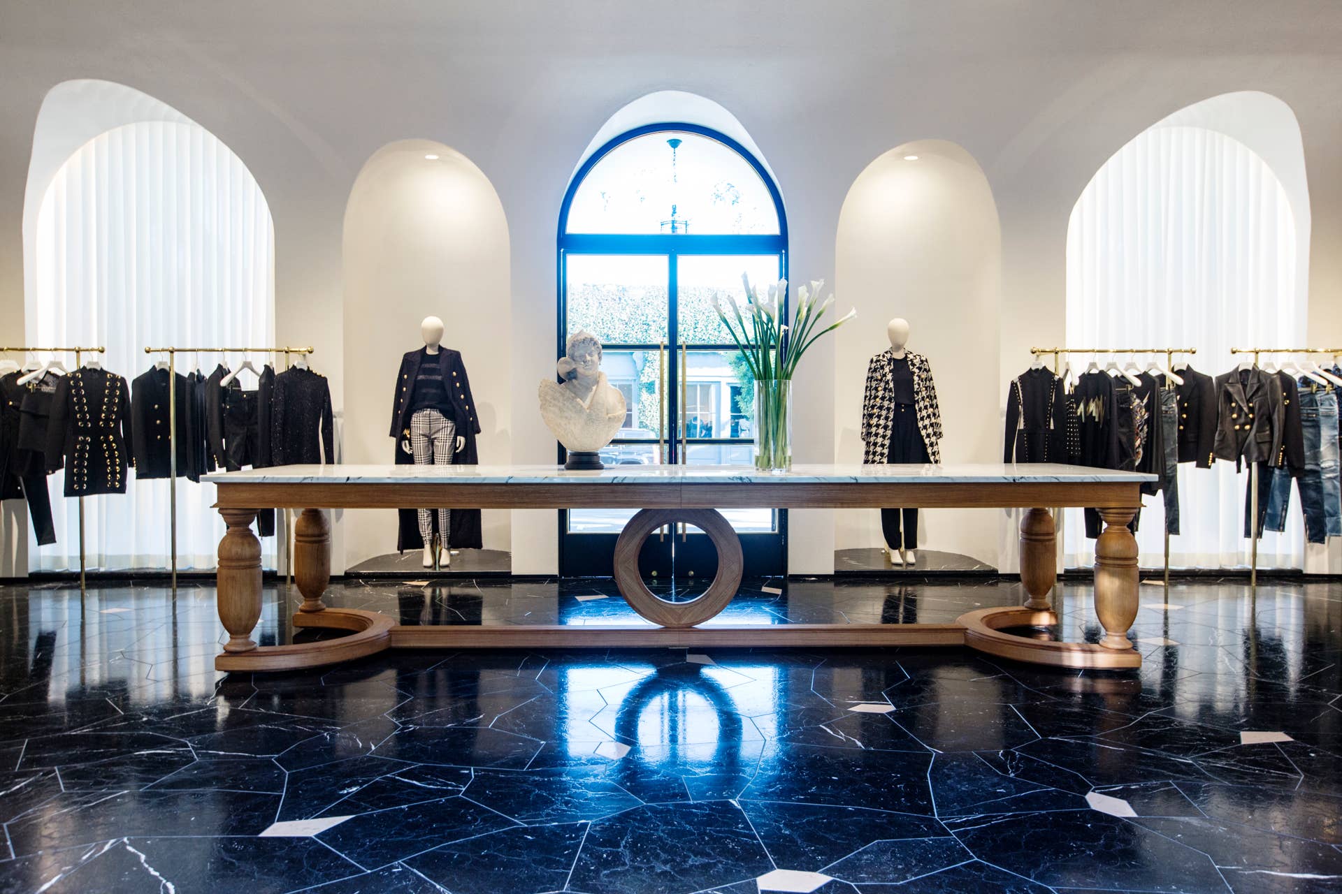 Balmain's Olivier Rousteing Sets Up Shop at the Root of His Pop Culture ...