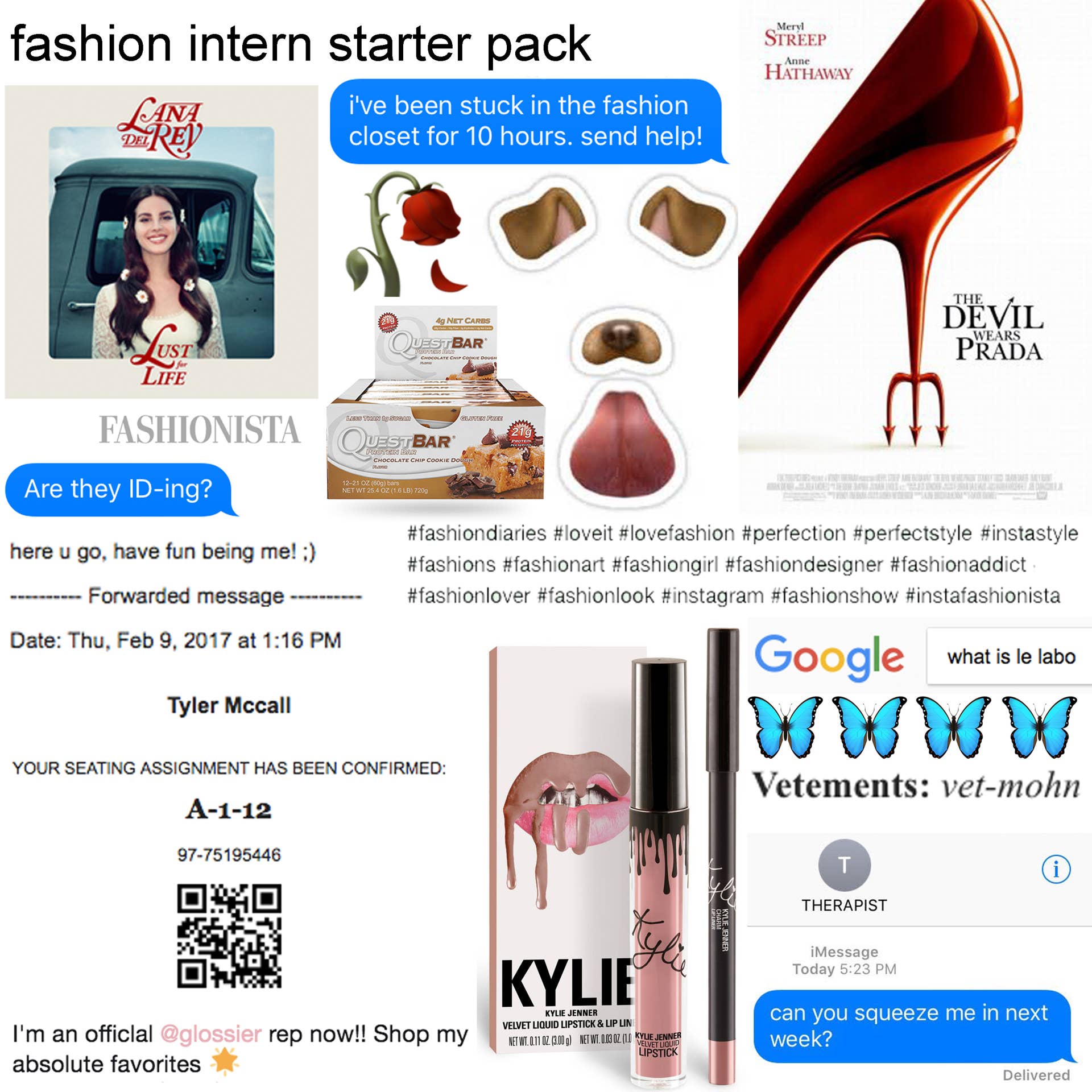 Funny Fashion Starter Pack Memes - Fashionista